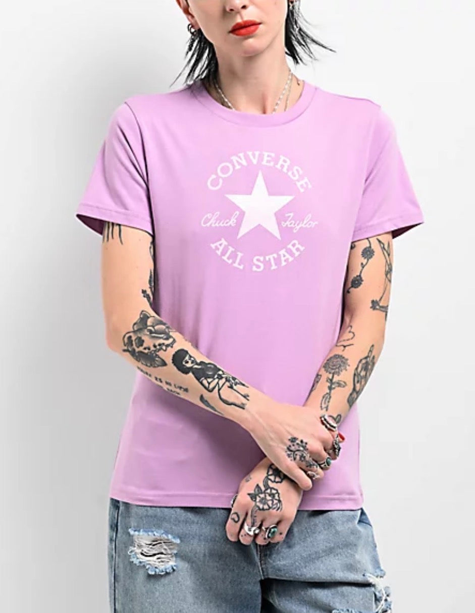 đź’• Manche courte : Converse fait small femme neuf !