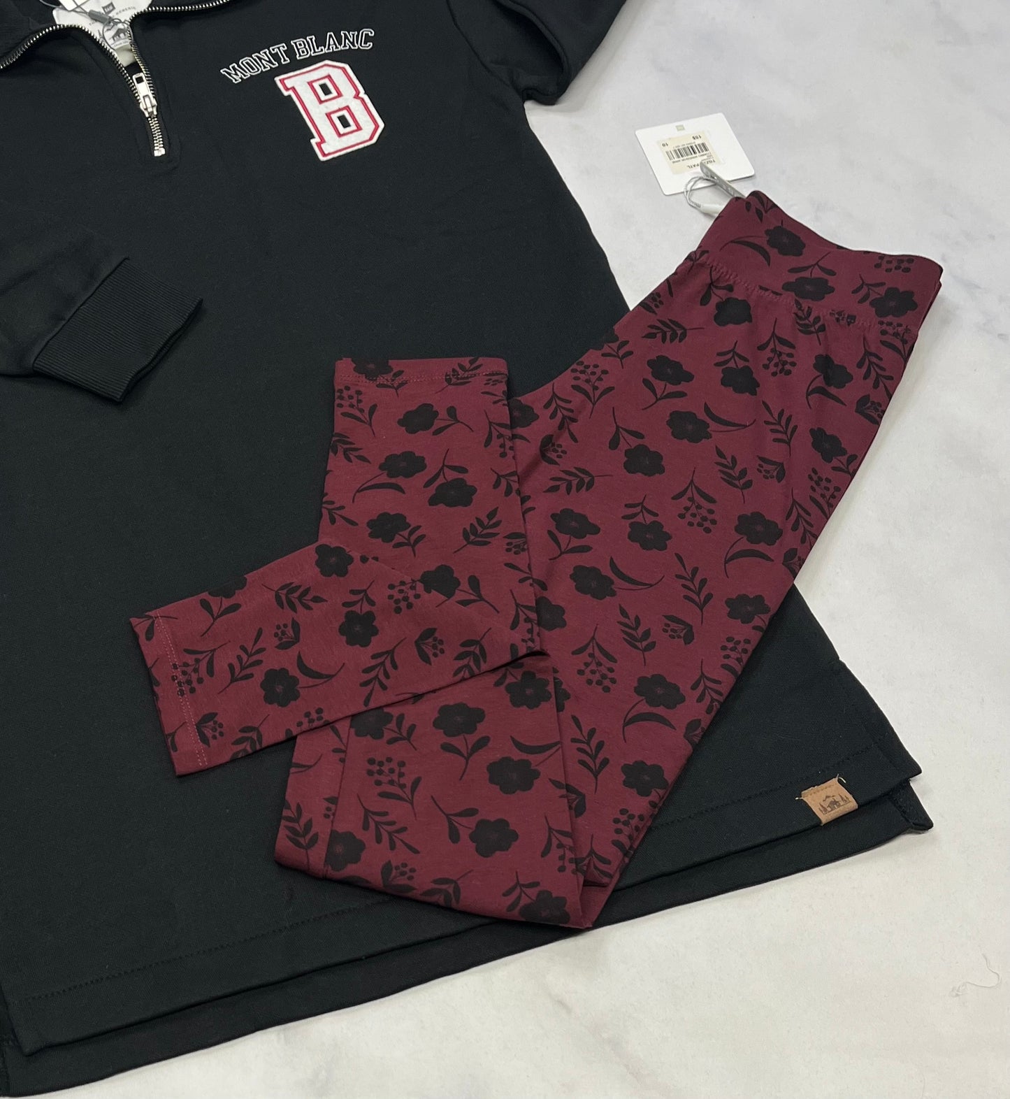 Robe : en ouaté Tag neuve ! + leg. fille tag neuf ! Duo 10ans et duo 12 ans