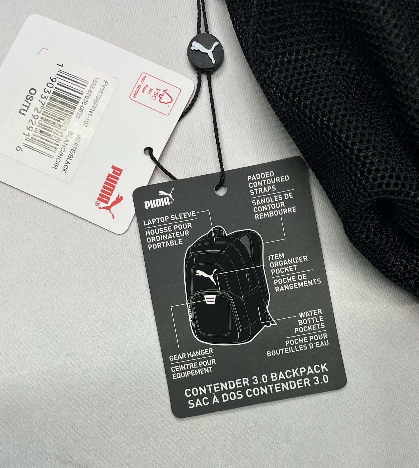 🤩 Sac d’école : PUMA unisexe neuf ! Voir tout les infos photo 4 et 5.