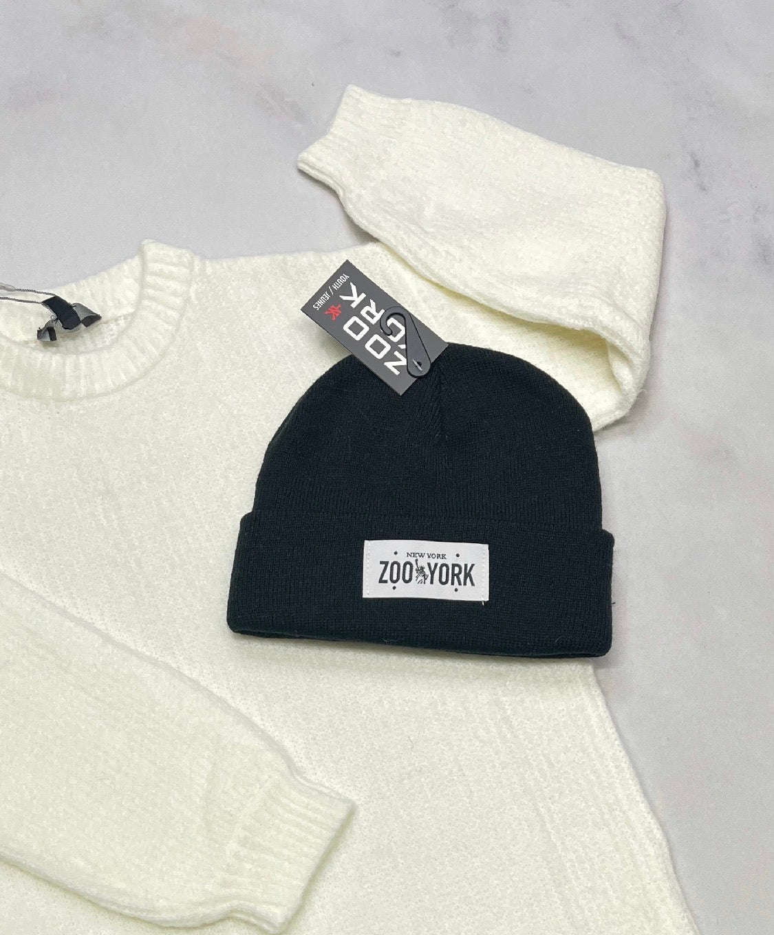 đ€©Tuque noir : Zoo York unisexe neuve . Pour enfant et Ado.