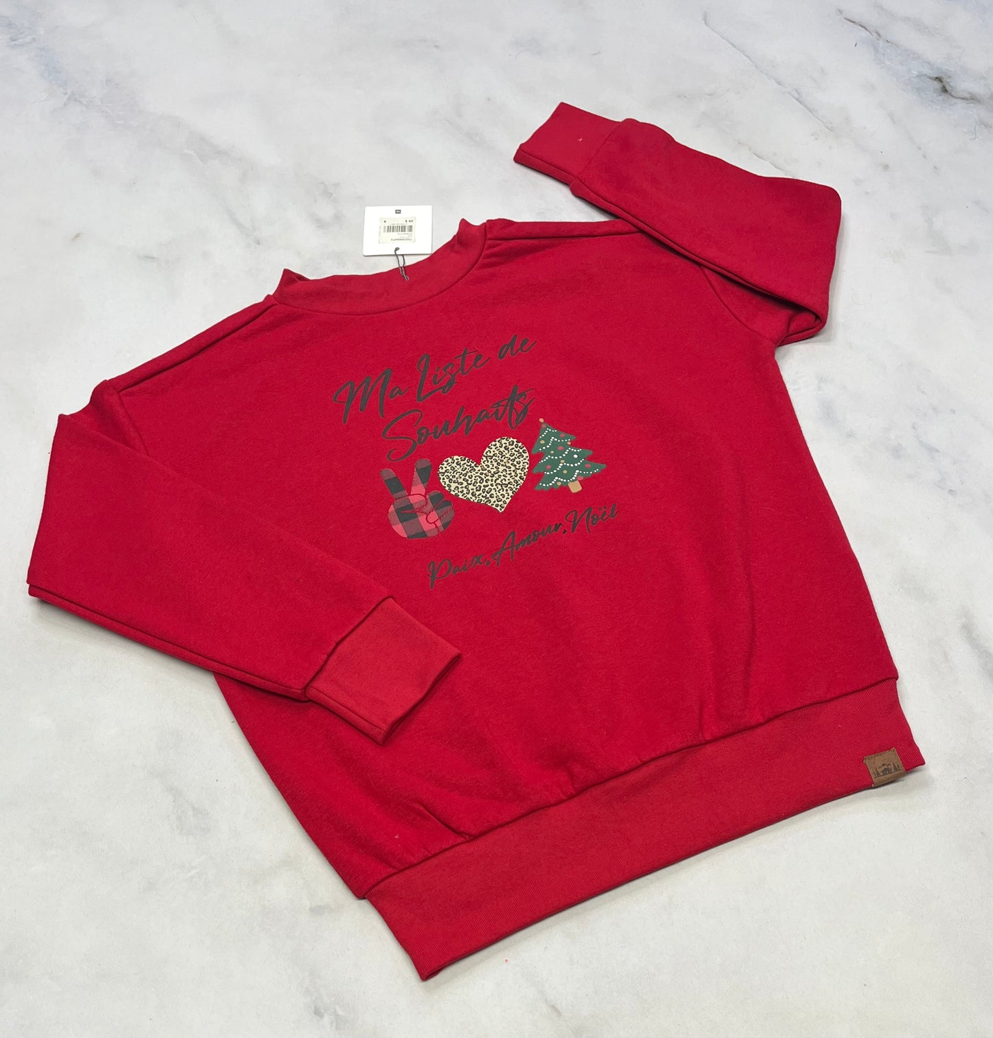 Ouaté : Tag 8 ans fille look over size neuf !