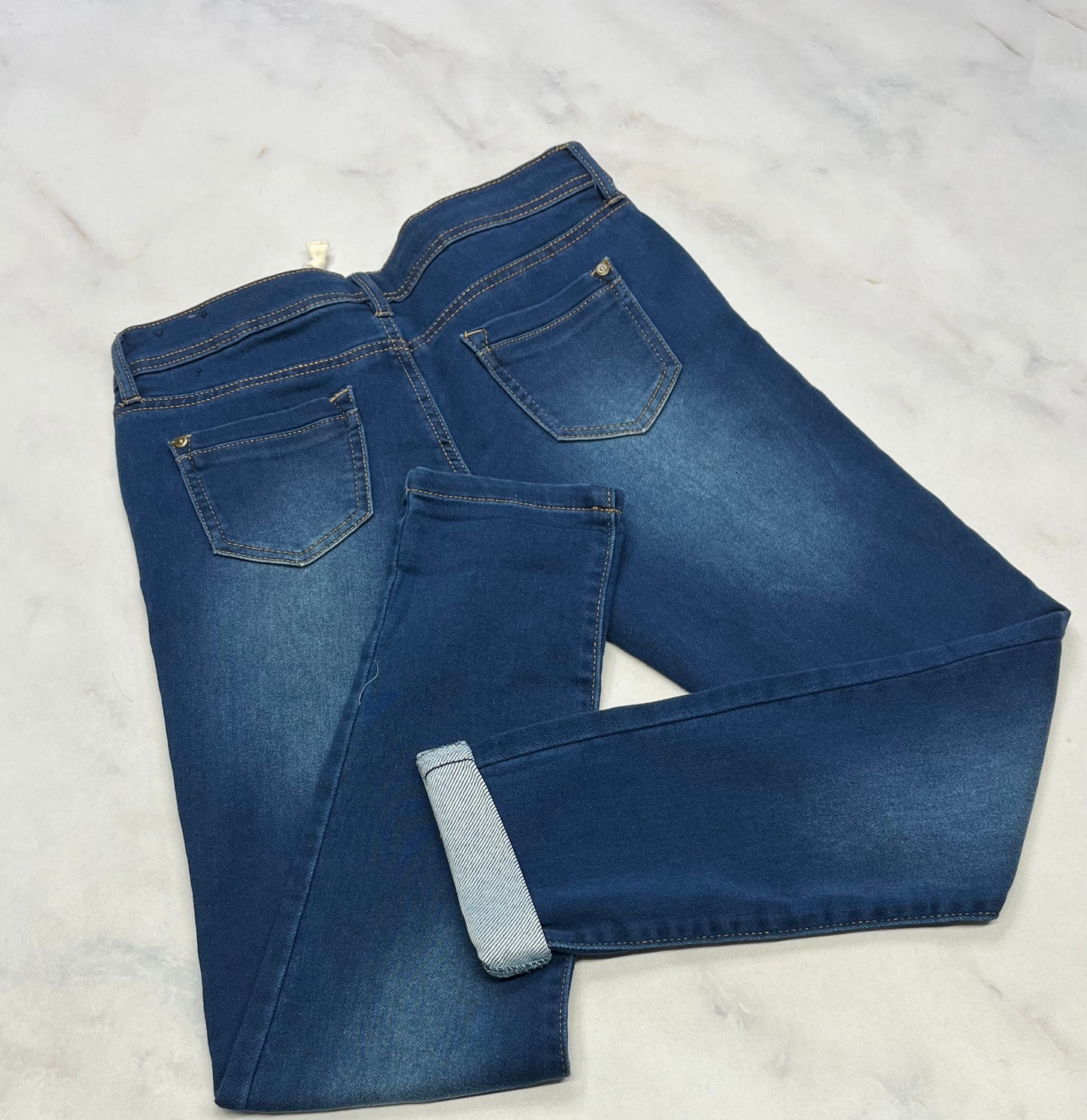 Jegging jeans : ultra mou confo ! 16(14-16 ans )fille . Comme neuve .