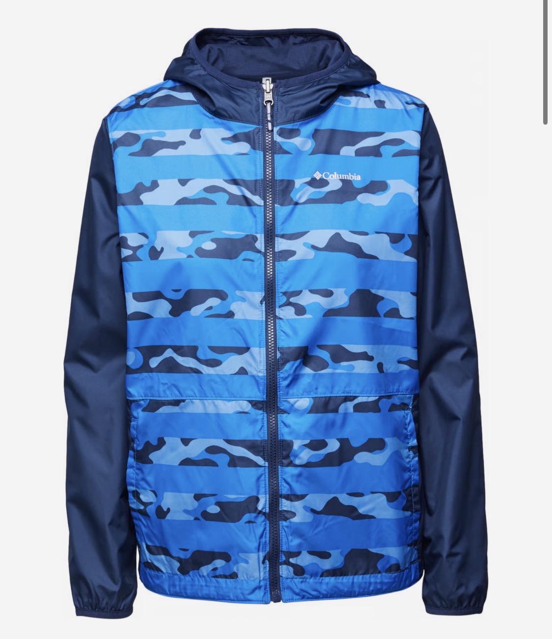 💙Manteau : mi saison printemps Columbia 7 ans garçon RÉVERSIBLE Neuf !