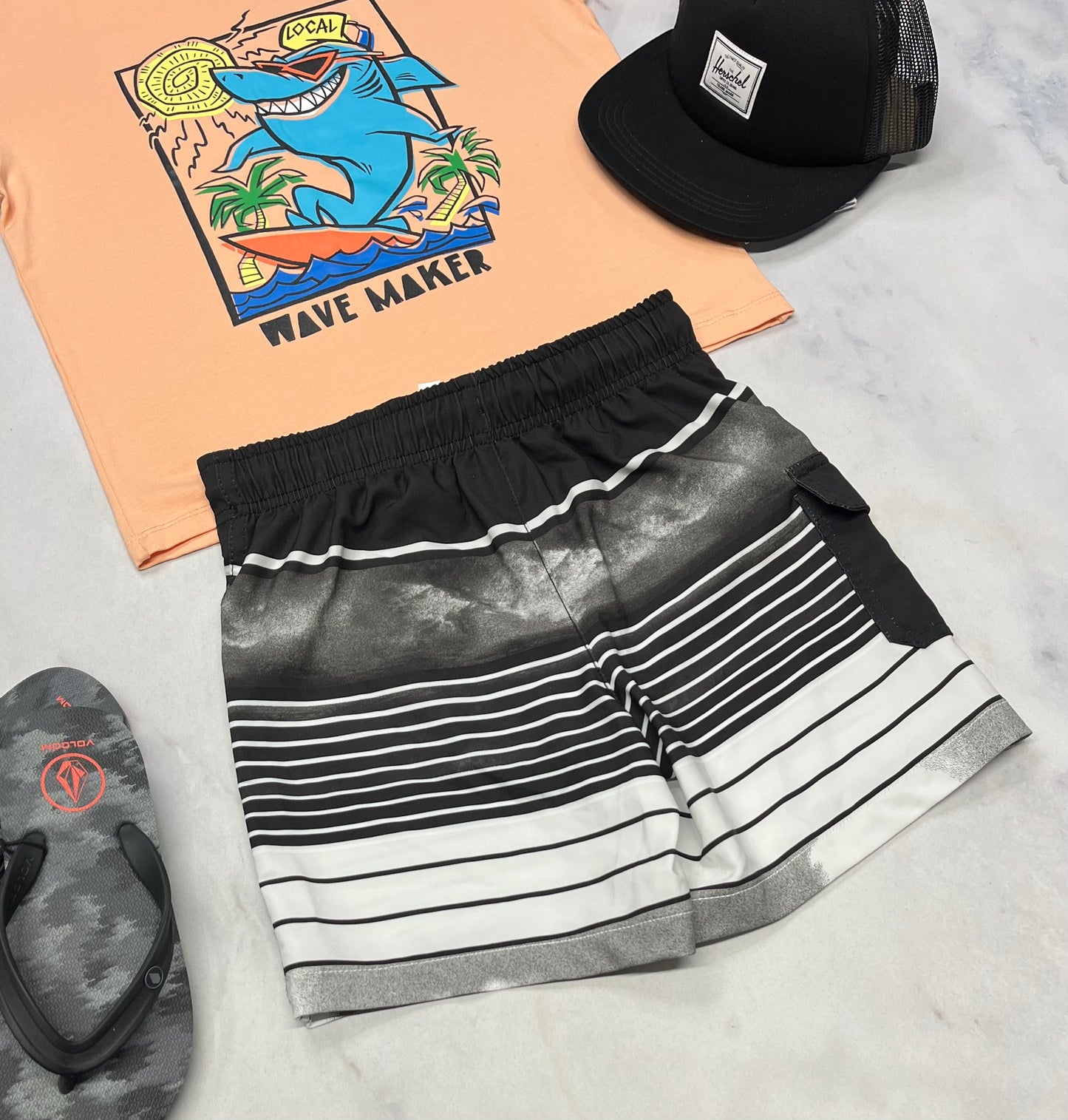 💦 Maillot : Tag souple avec taille élastique 6 ans garçon neuf !