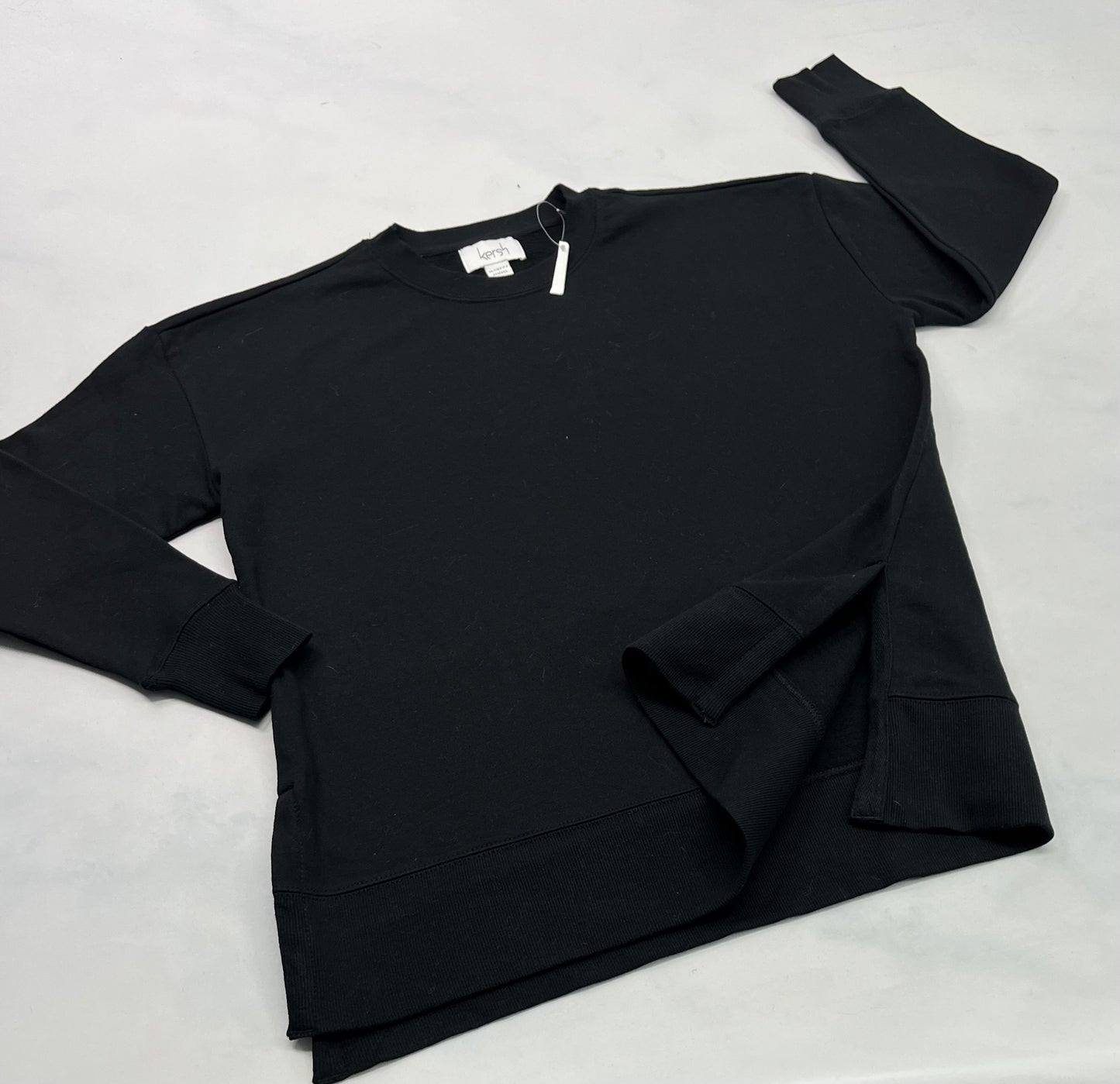 Ouaté : Noir uni neuf ! Fendu au bas de chaque cotés . M/ femme