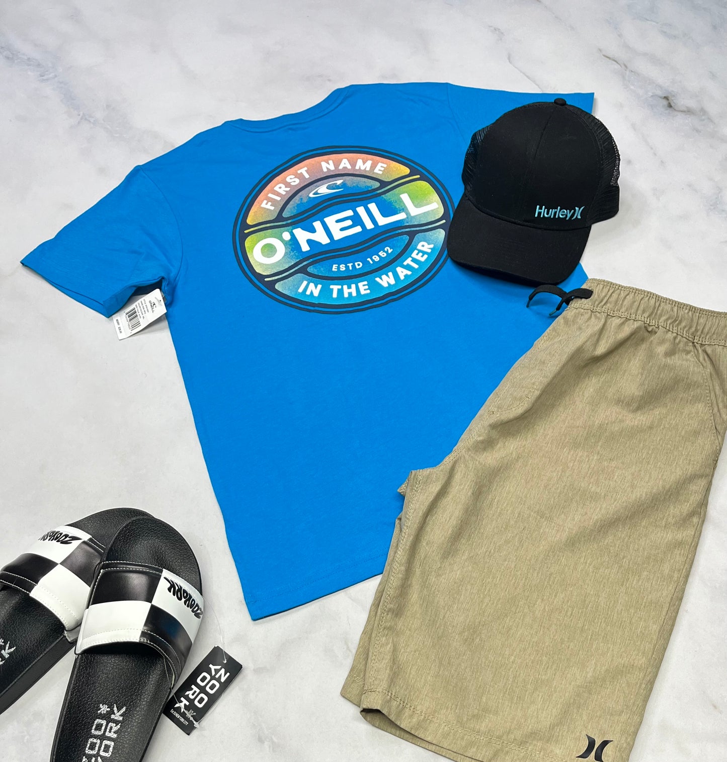 💙 T- Shirt O’Neill: 14-16 ans garçon neuf ! Beau logo au dos .