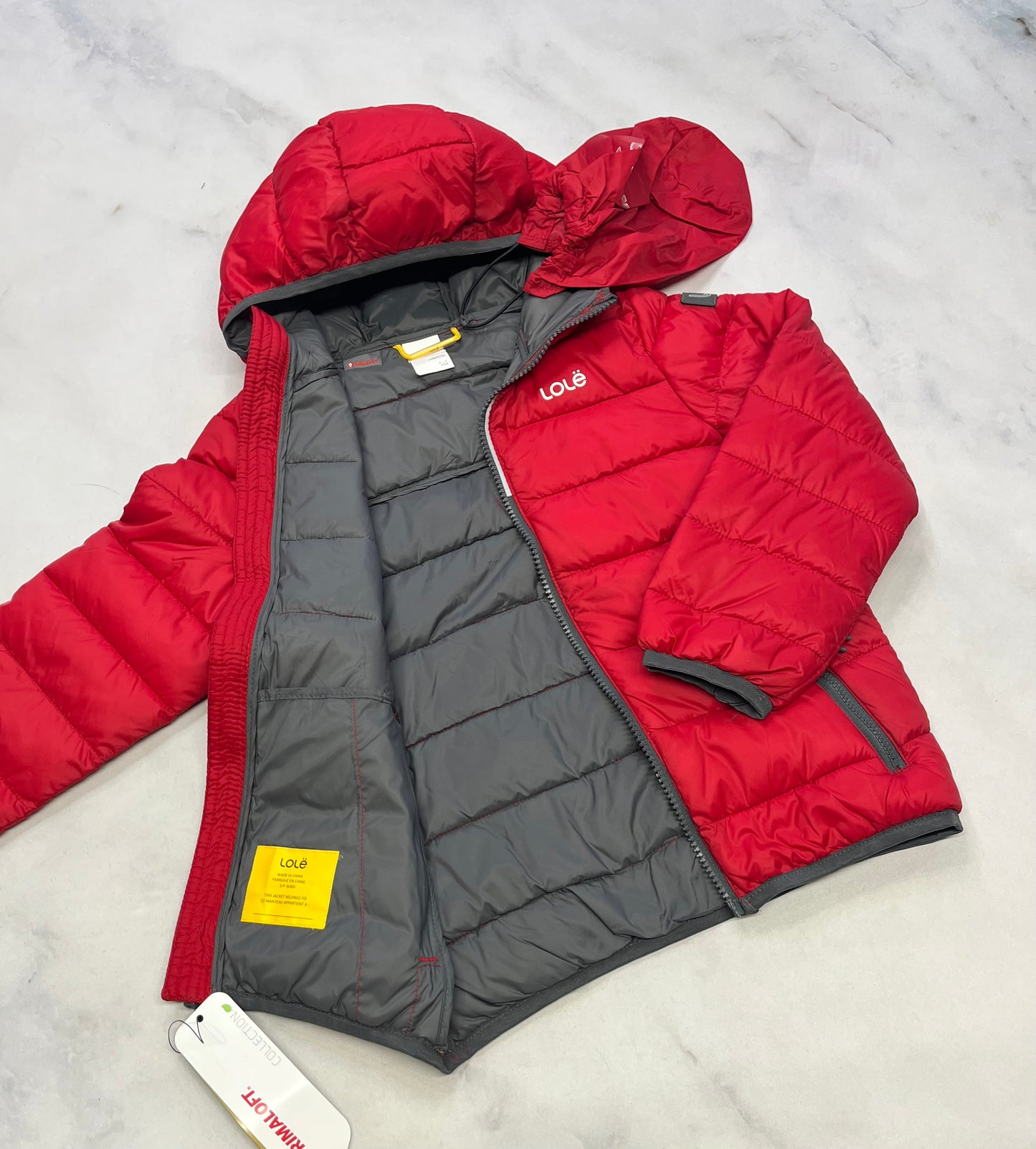 LOLË: Manteau doudoune ultra molle mi-saison neuf ! 6 ans