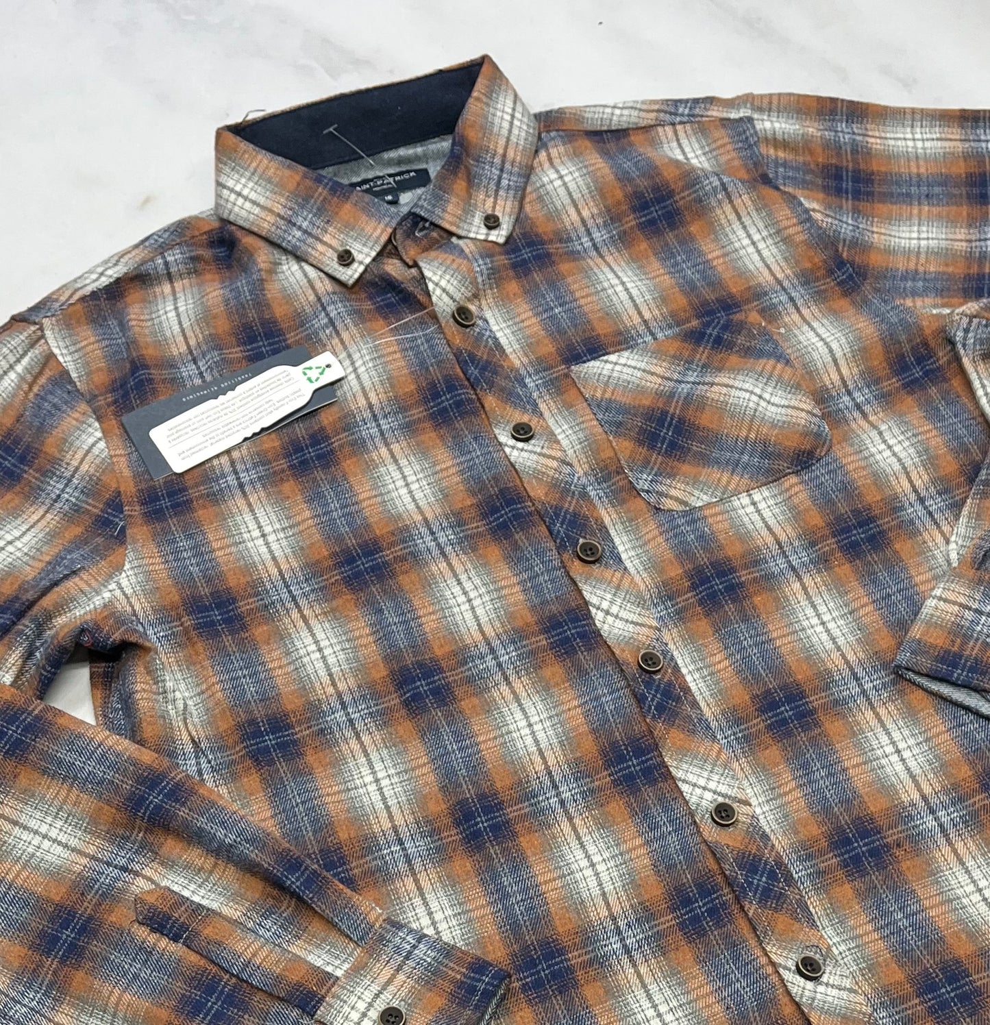 Chemise : en flanelle douce/ souple 16 ans neuve !