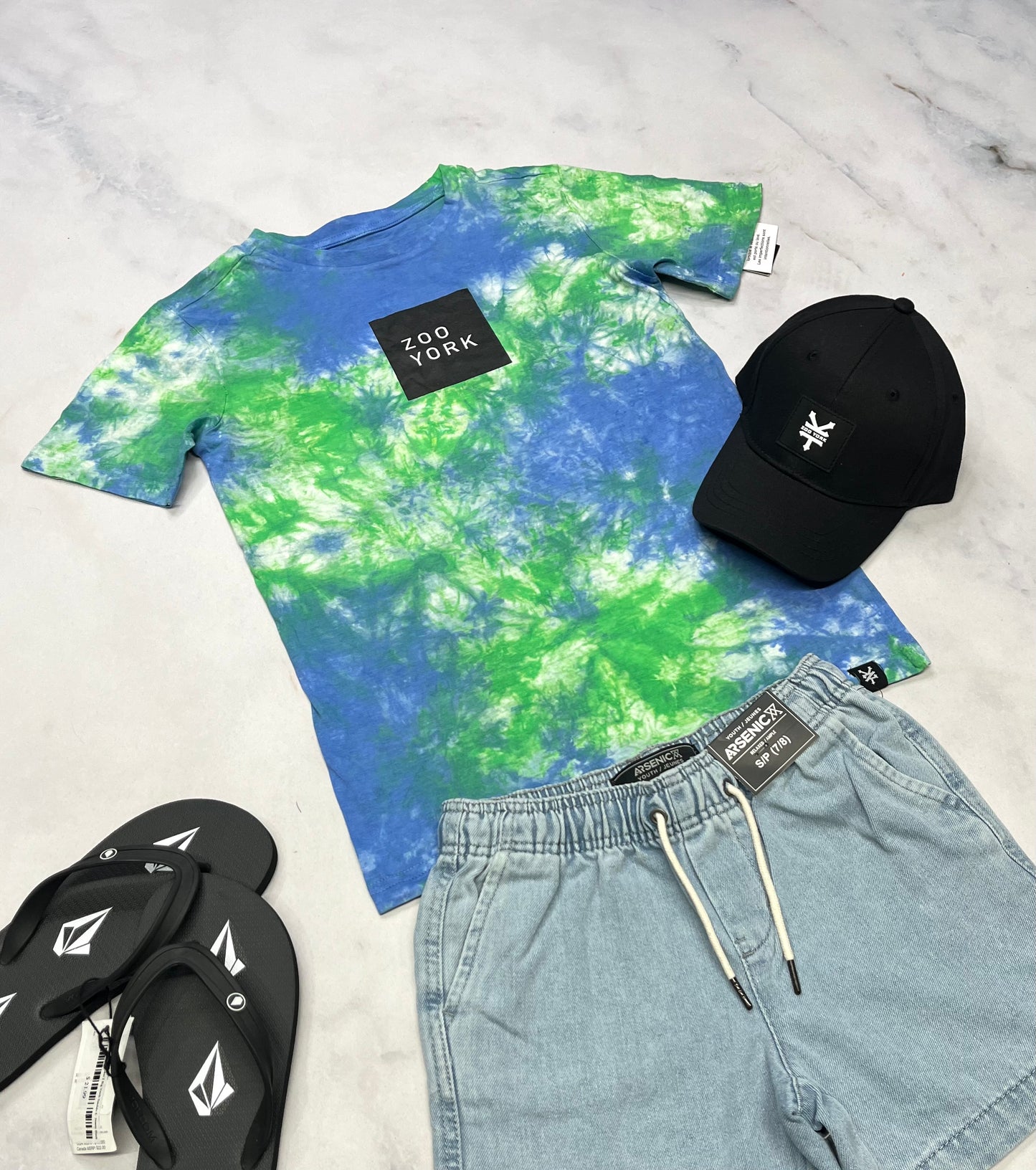 🌿 T-Shirt : Zoo York 7-8 ans garçon neuf !