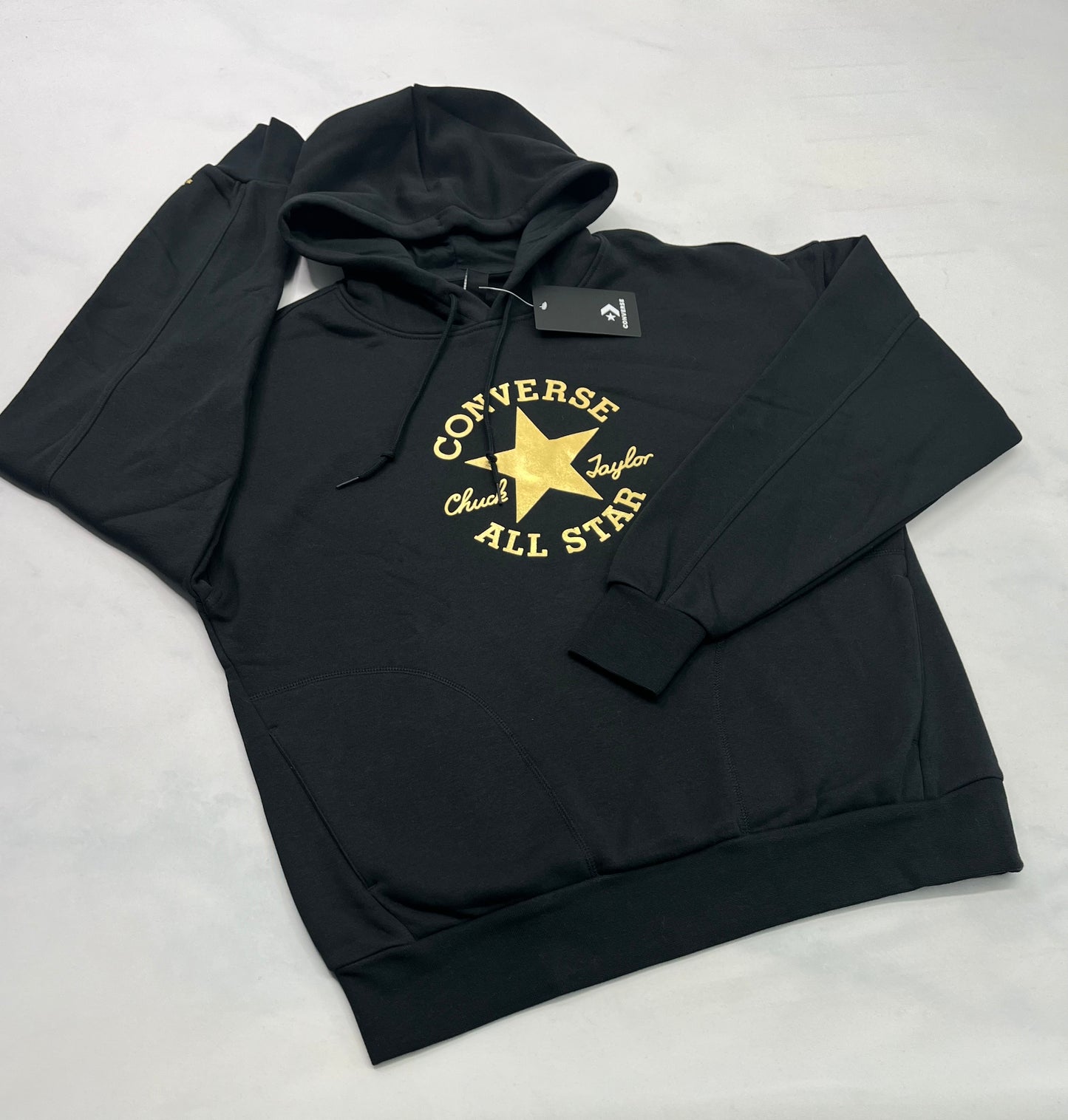 CONVERSE : Cagoule ouaté Converse manche ballon neuve ! M/ femme confo .
