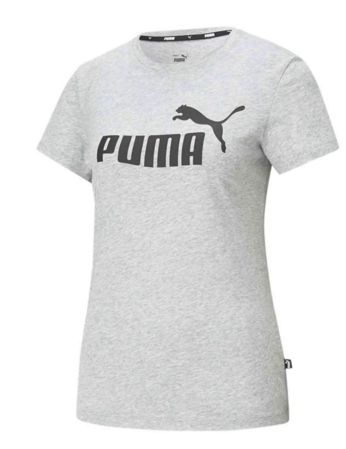 💜 Manche courte : Puma gris Small fit femme neuf !