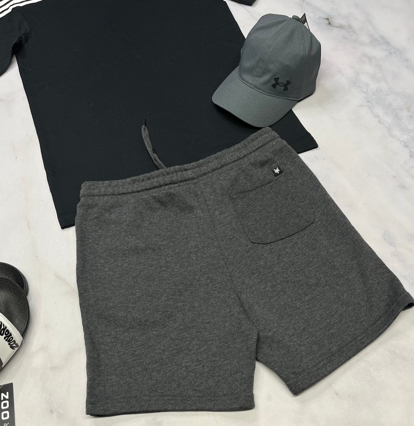 🩵 Bermuda ouaté : Zoo York charcoal 16 ans garçon neuf !