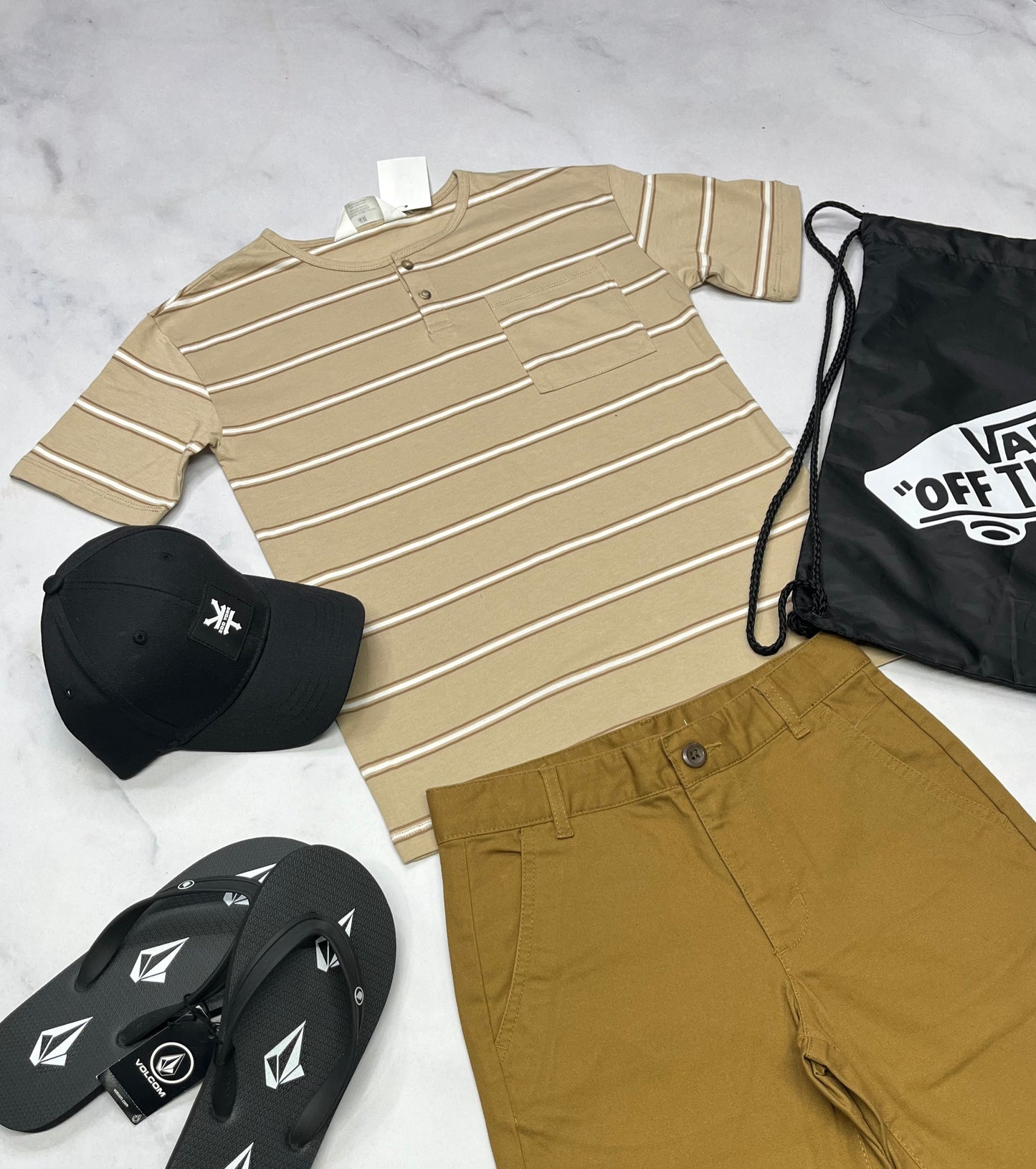 🌴 T-Shirt : rayé H&M 8-10 ans garçon neuf !