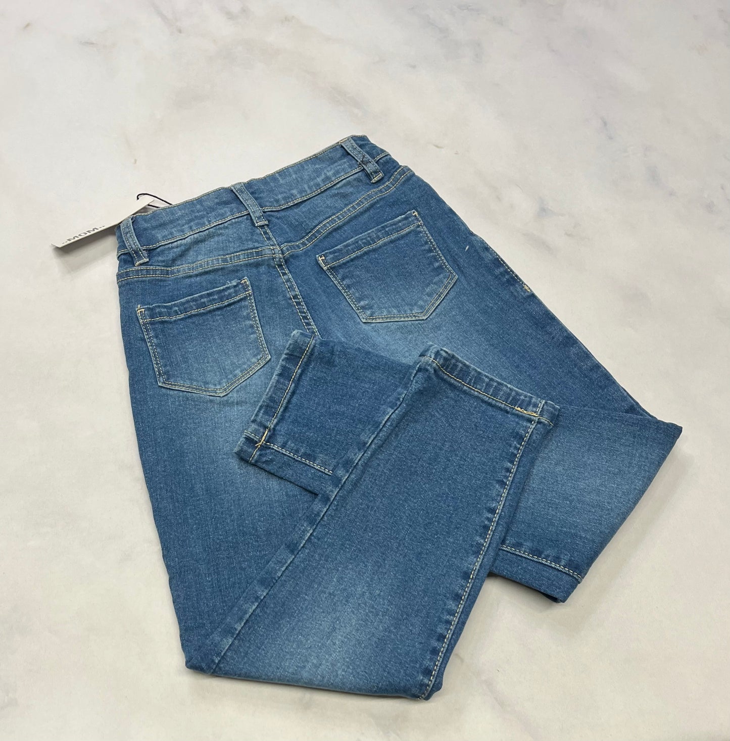 MOM jeans : fille 6 ans stretch