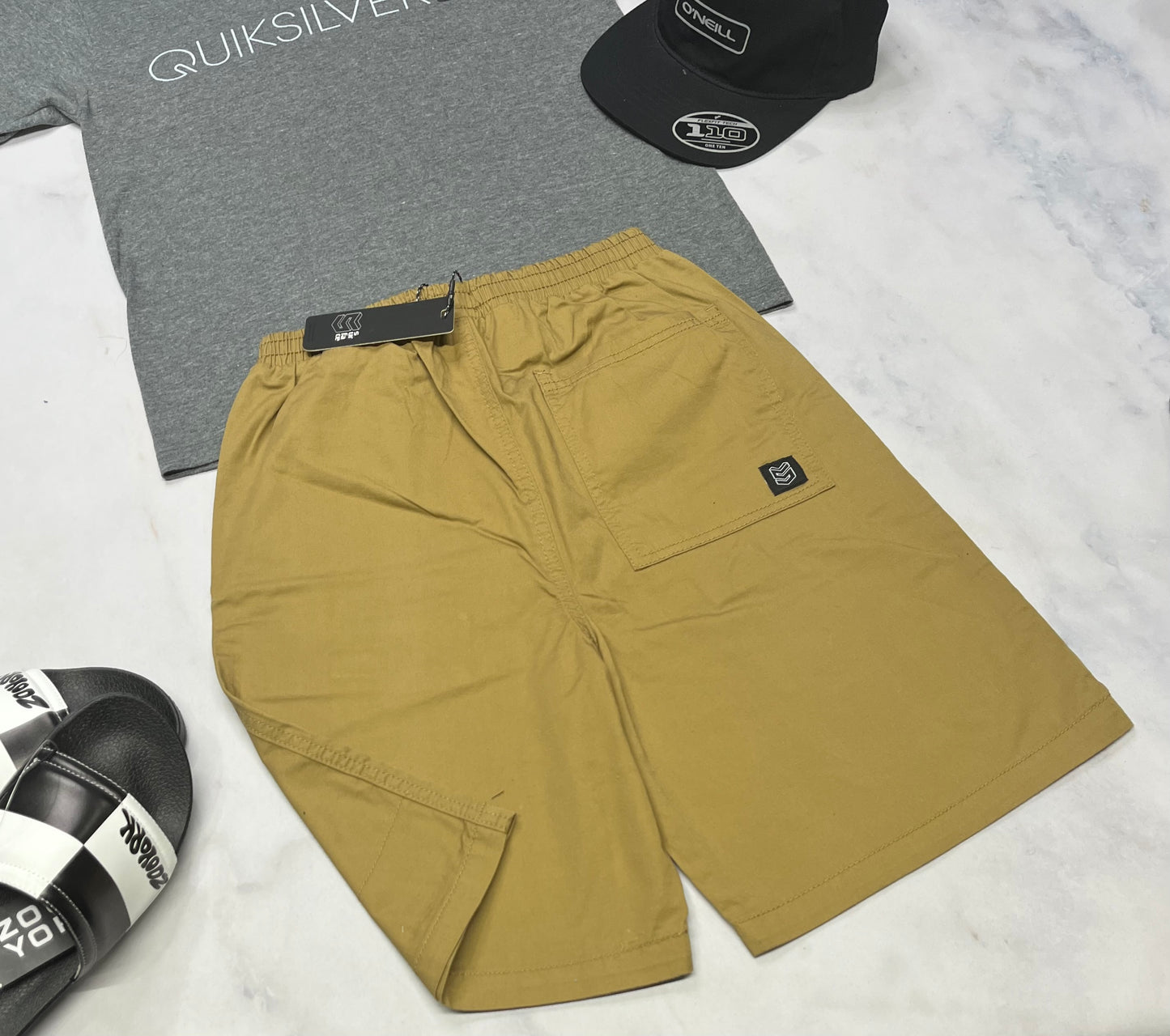 ☀️ Bermuda : Surface 12 ans garçon coupe relax tendance neuf !