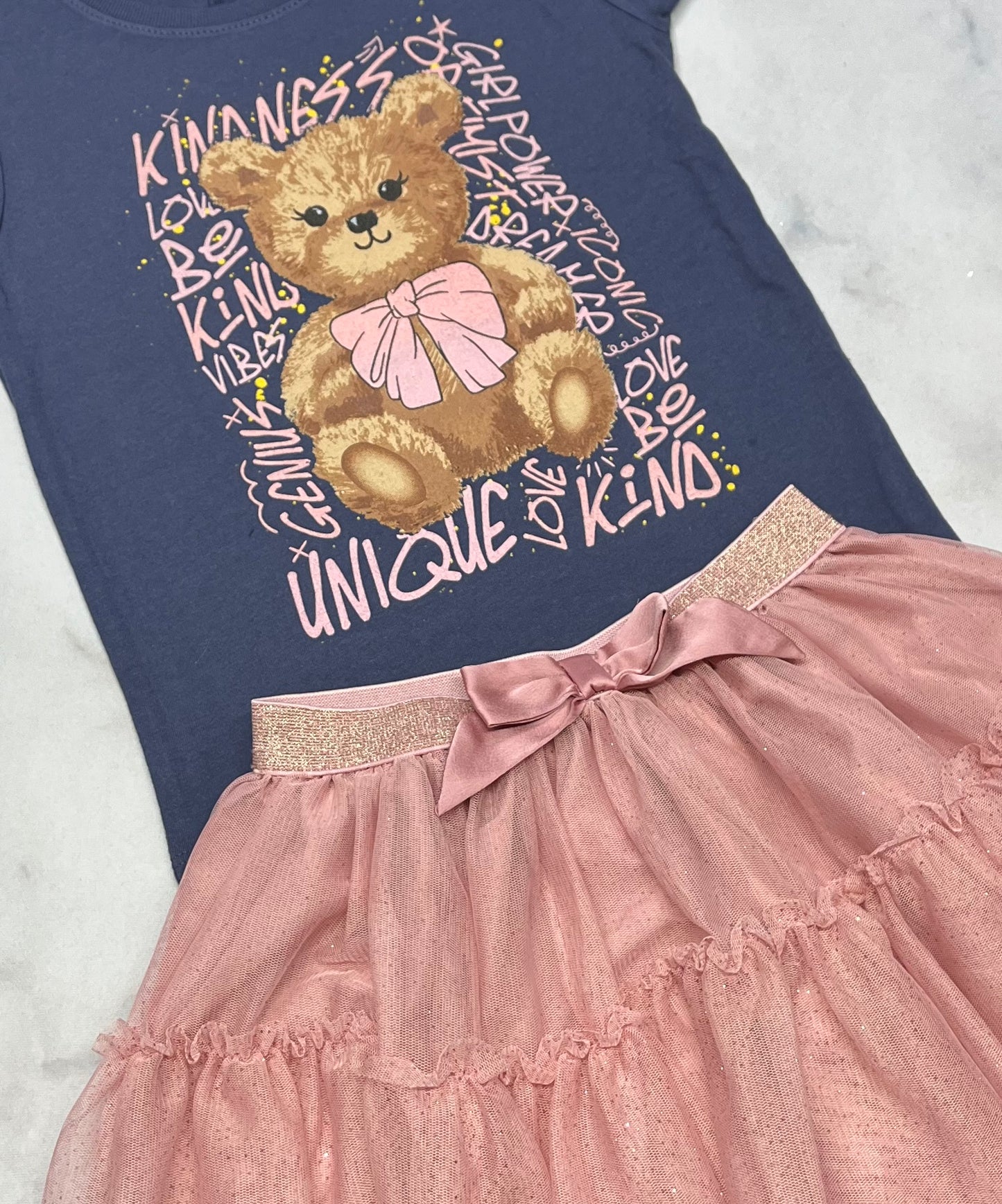 đt-Shirt ourson :4 ans fille neuf !