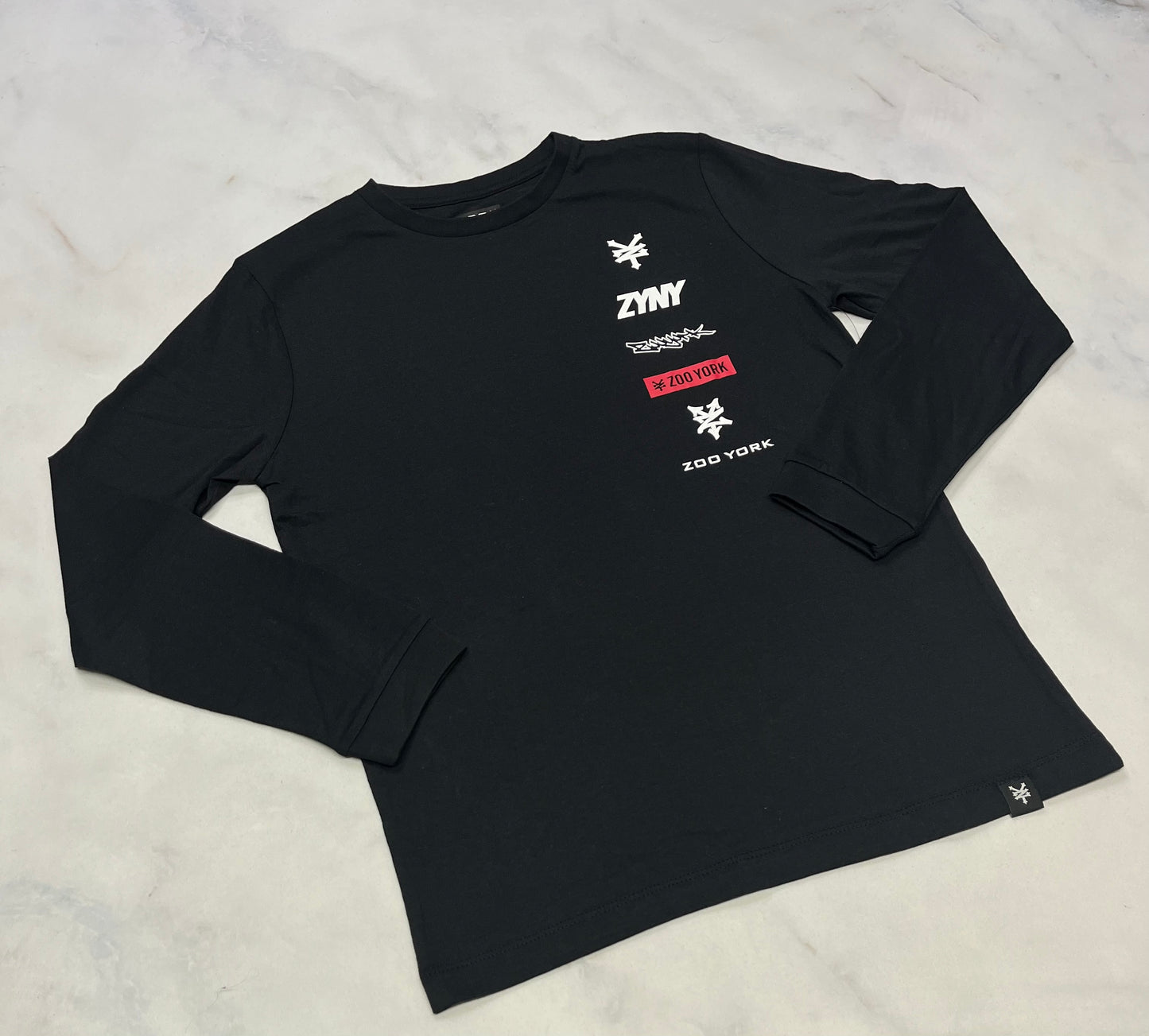 Zoo York : Manche longue neuf! 7-8, 10-12 et 14 ans .