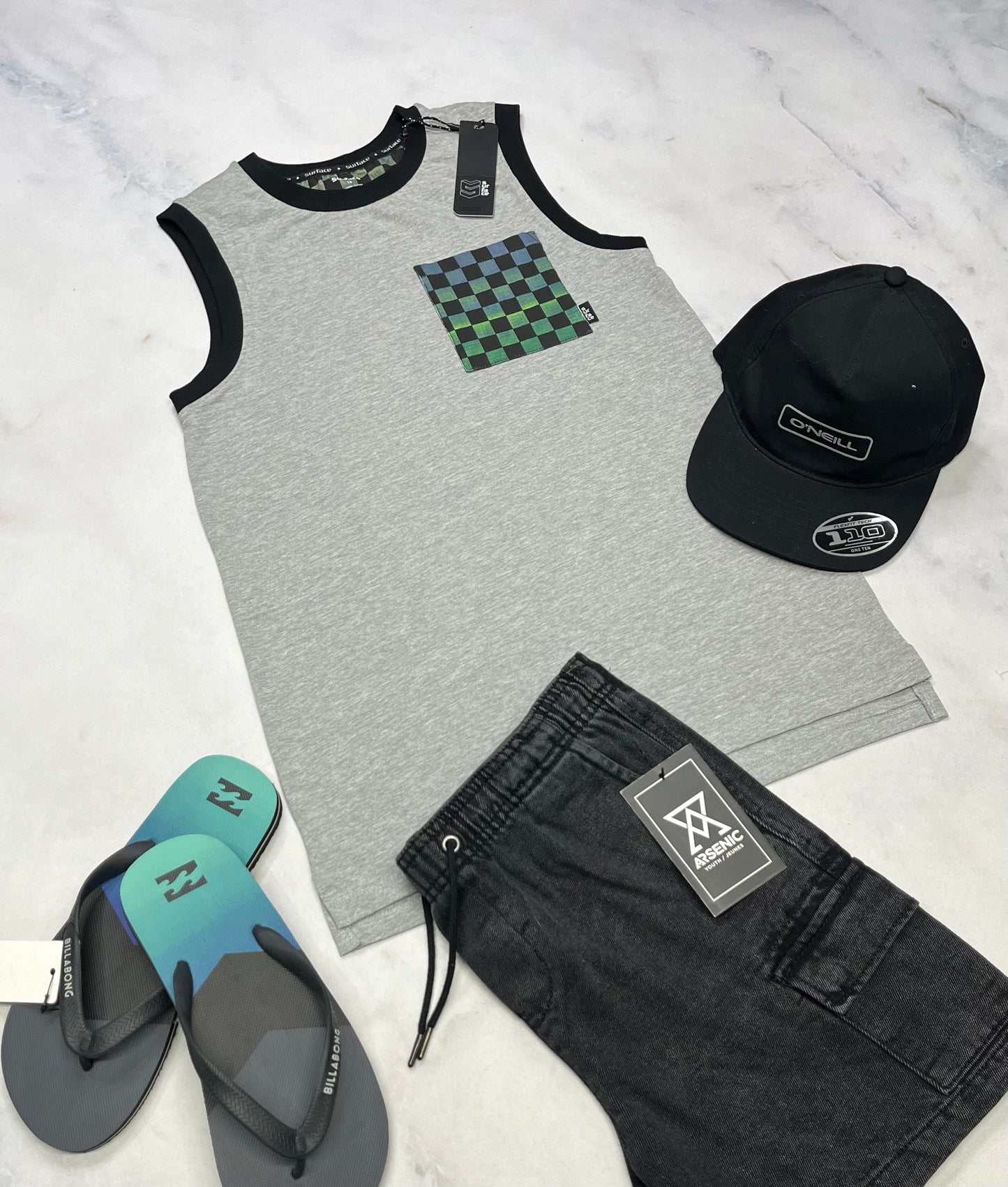 🌵Camisole : Surface 16 ans garçons neuve .