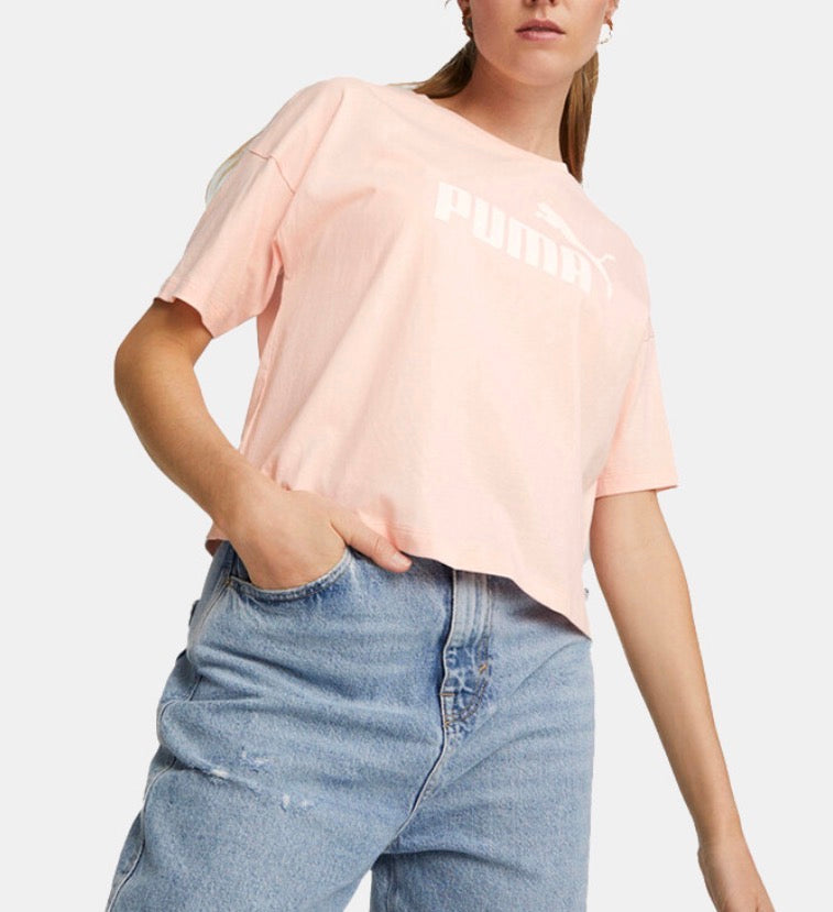 😍 Manche courte : Puma L/ femme relax fit mi hanche neuf !