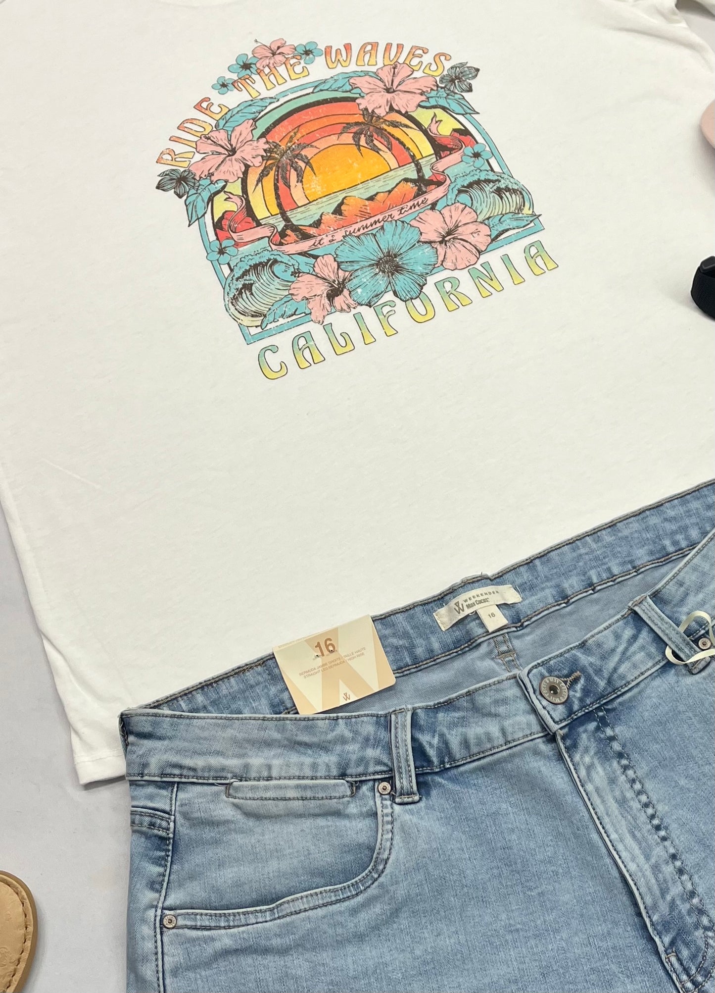 🩵 T-Shirt : Surface XL/ femme relax fit neuf !