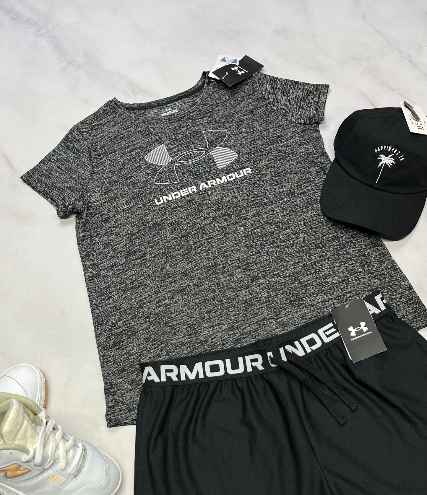🌴 Manche courte : H.Armour 16 ans fille tissu de sport neuf !