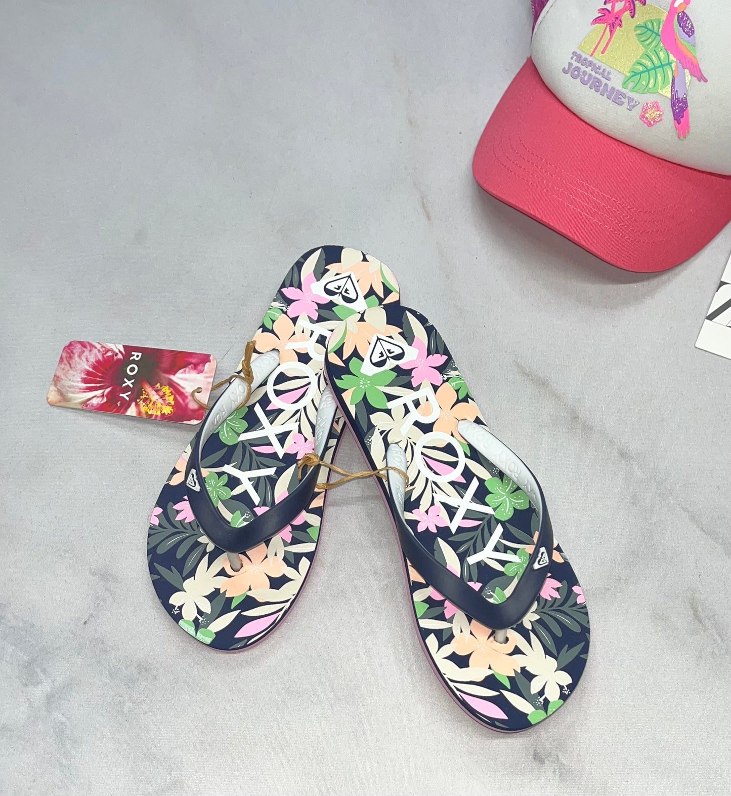 ☀️ROXY : Flip flop 1 et 4 junior dispo neuve !