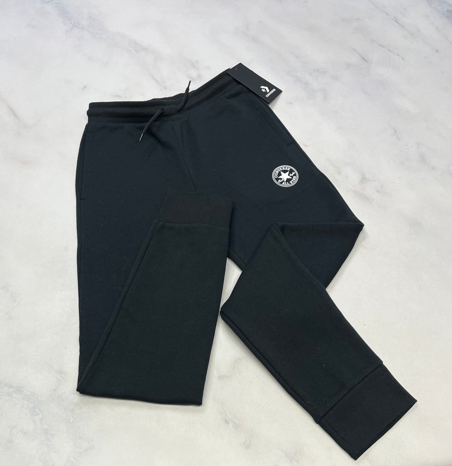 CONVERSE : Jog. Ouaté noir