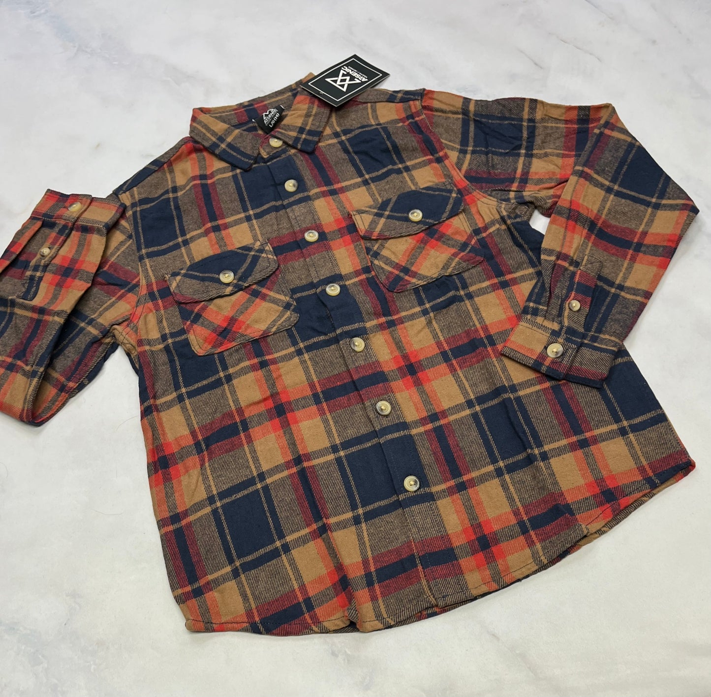 Arsenic : Chemise en flanelle douce . neuve ! 7-8 ans 10-12 ans et 14 abs