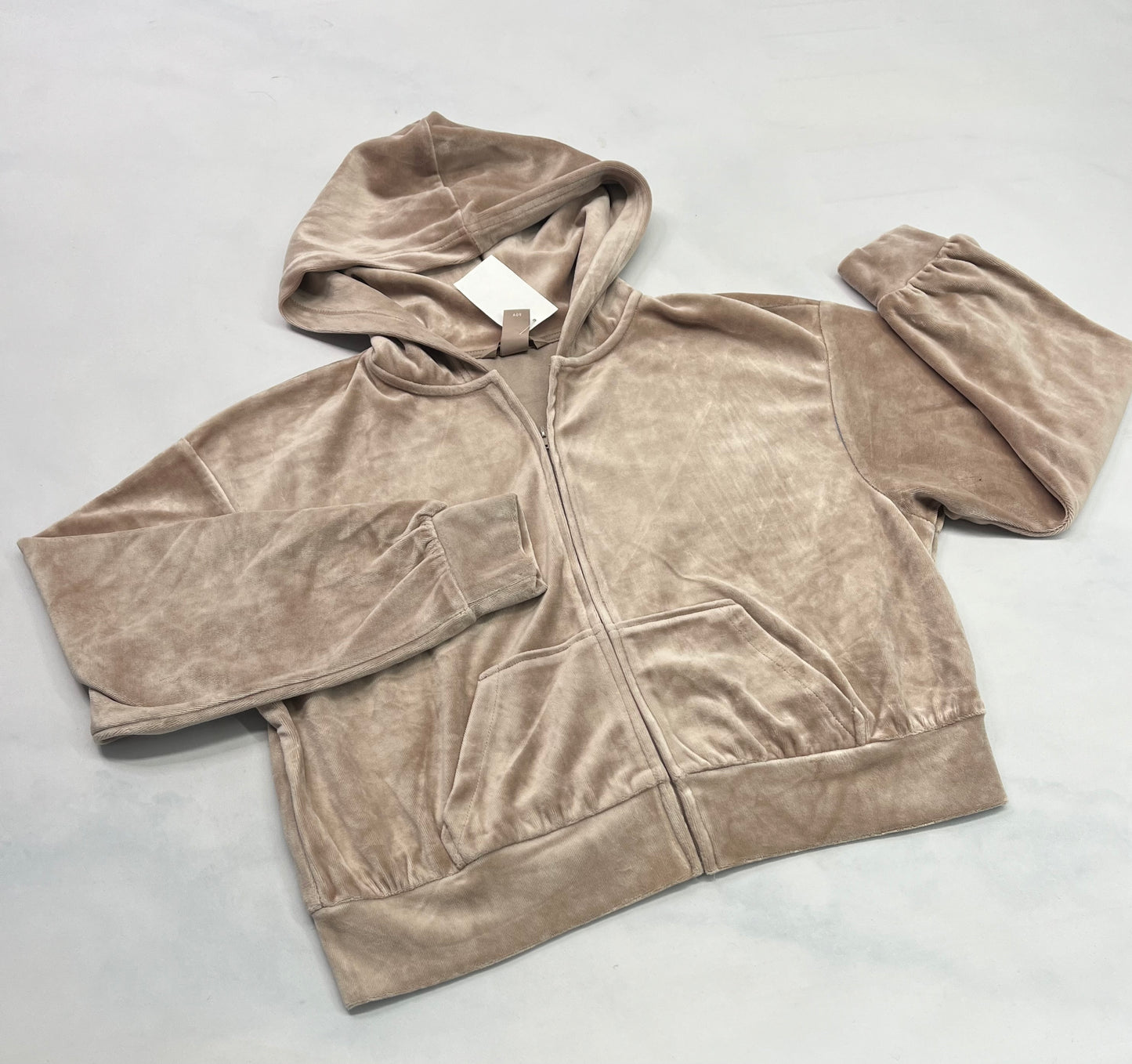 Veste en velour doux : M ( S-M) neuve !