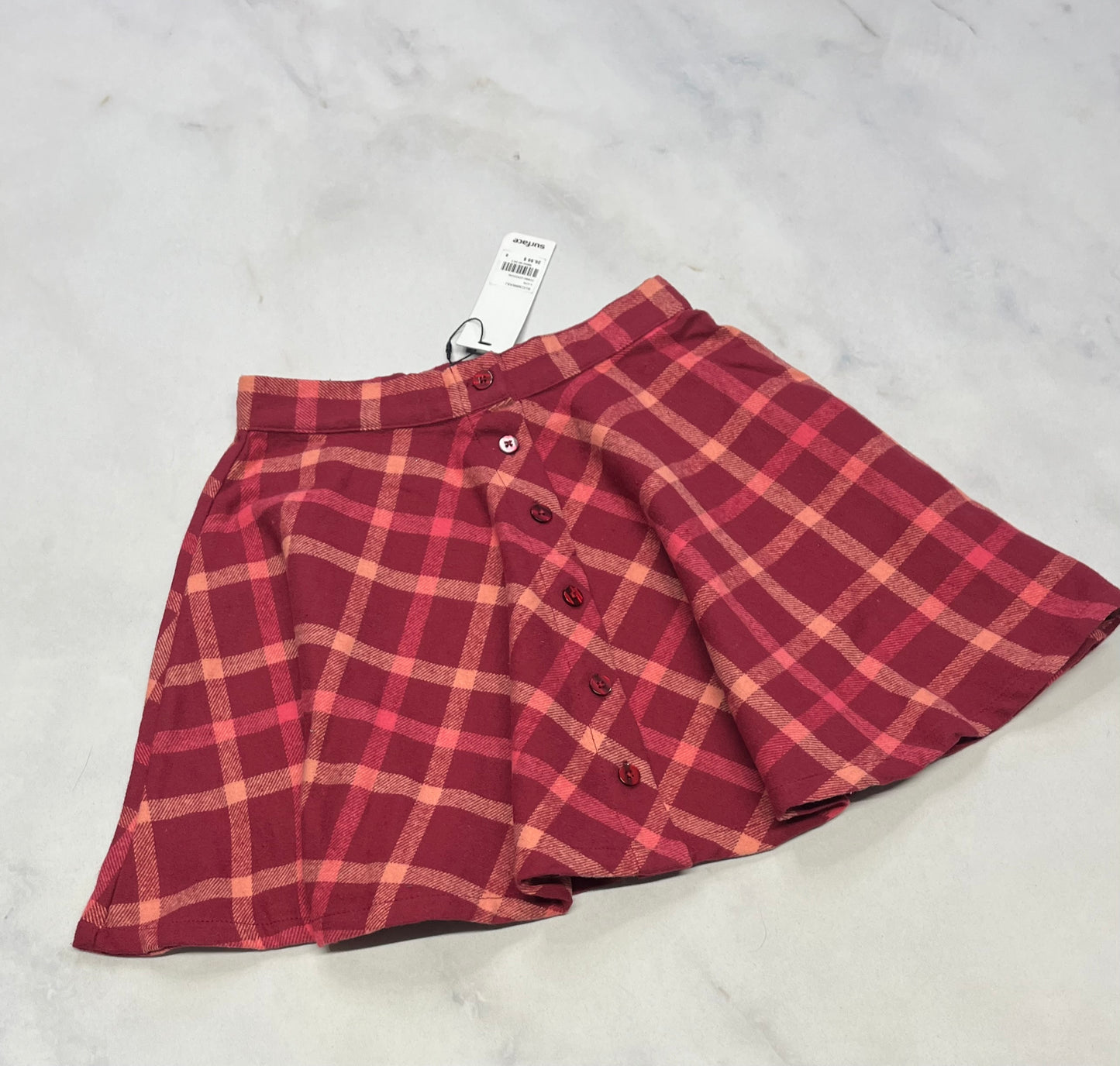 Jupe : super douce en flanelle souple neuve ! 8 et 12 ans