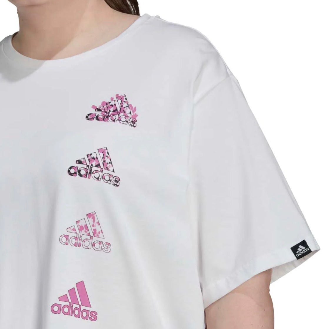 đź’• T-Shirt : Adidas 2XL femme mi hanche neuf !!
