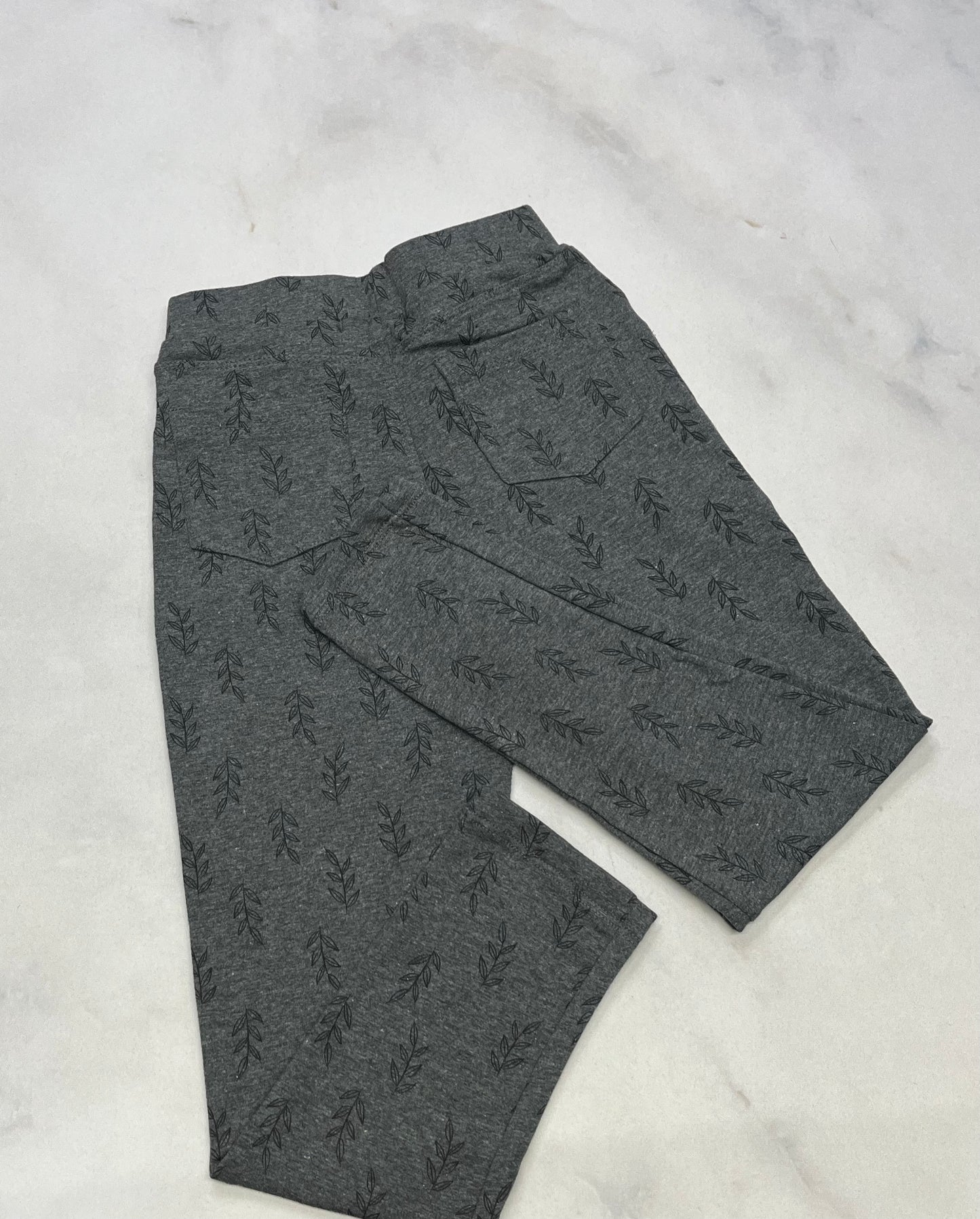 Skinny jeg. en tissu ouaté 6 ans