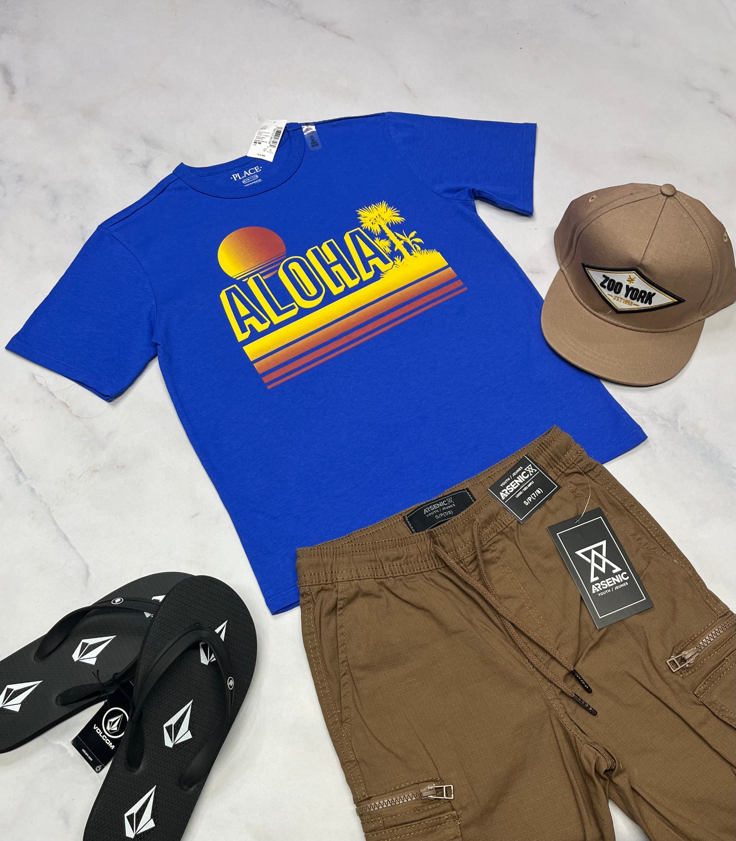 🌴 T-Shirt : 7-8 ans garçon neuf !
