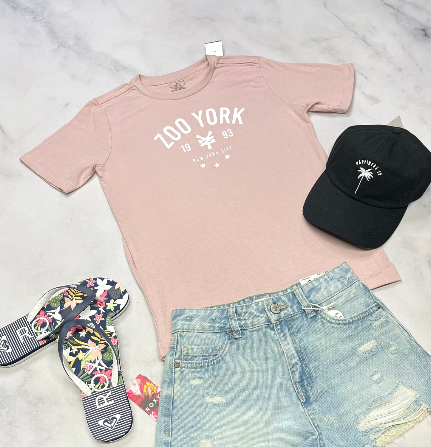 😍 T-shirt : Zoo York fait 12 ans coupe boyfriend confo . fille neuf !