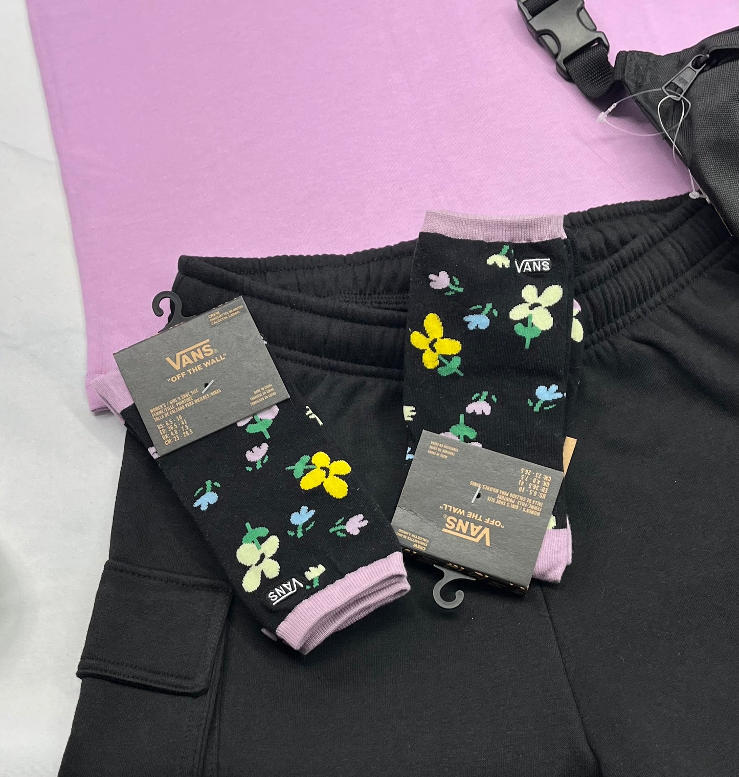 đź’• Bas VANS / fleurit : O/S femme neuf !