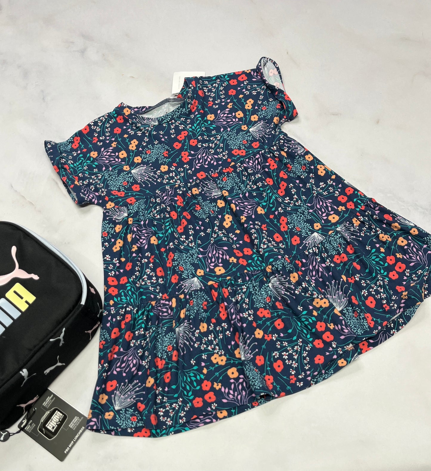🌹 Robe : hyper douce et stretch 4 ans look relax neuve .
