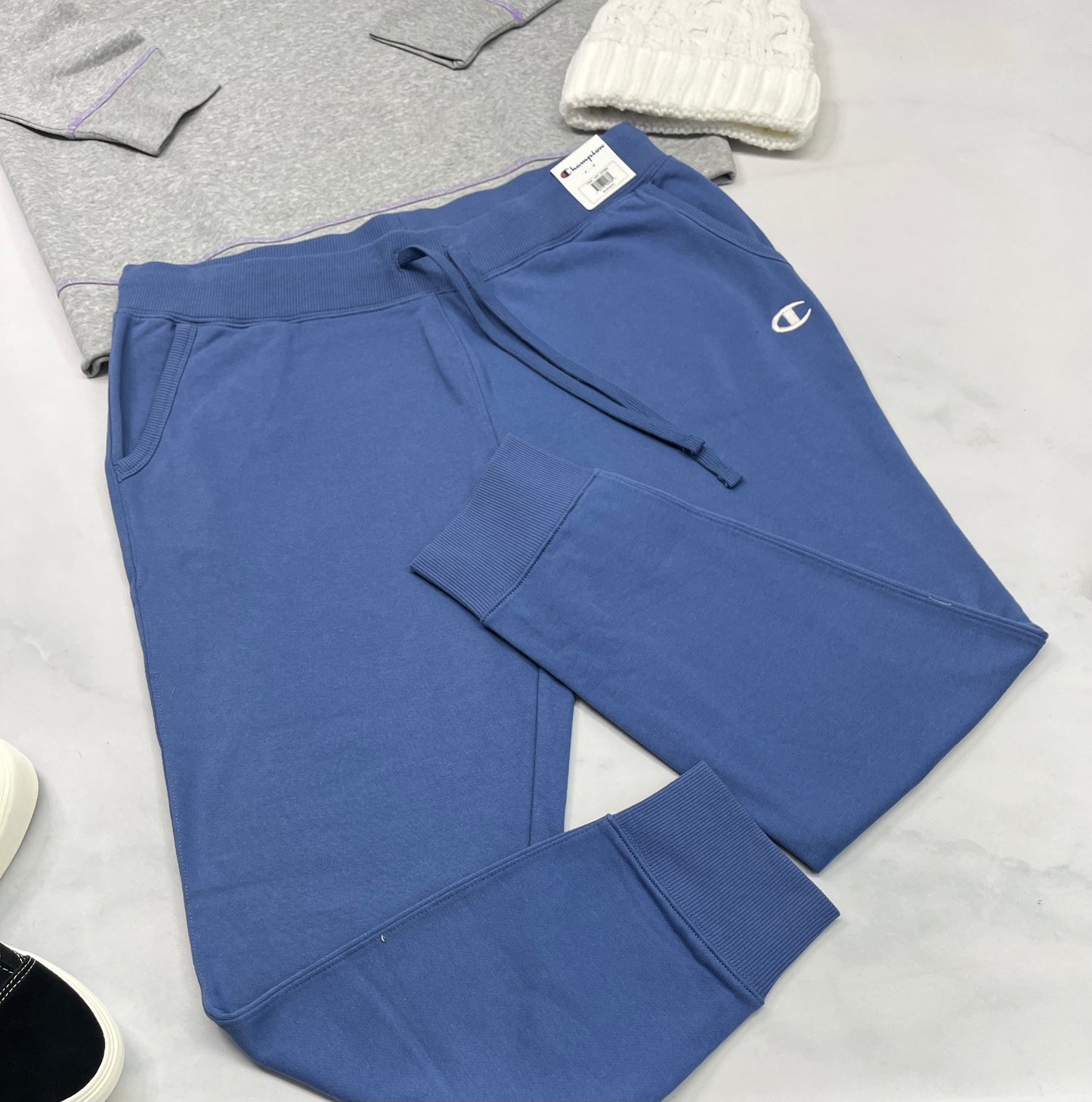 ❄️ Champion jog.: bleuté en ouaté confo neuf ! Gr : L-XL-XXL femme .