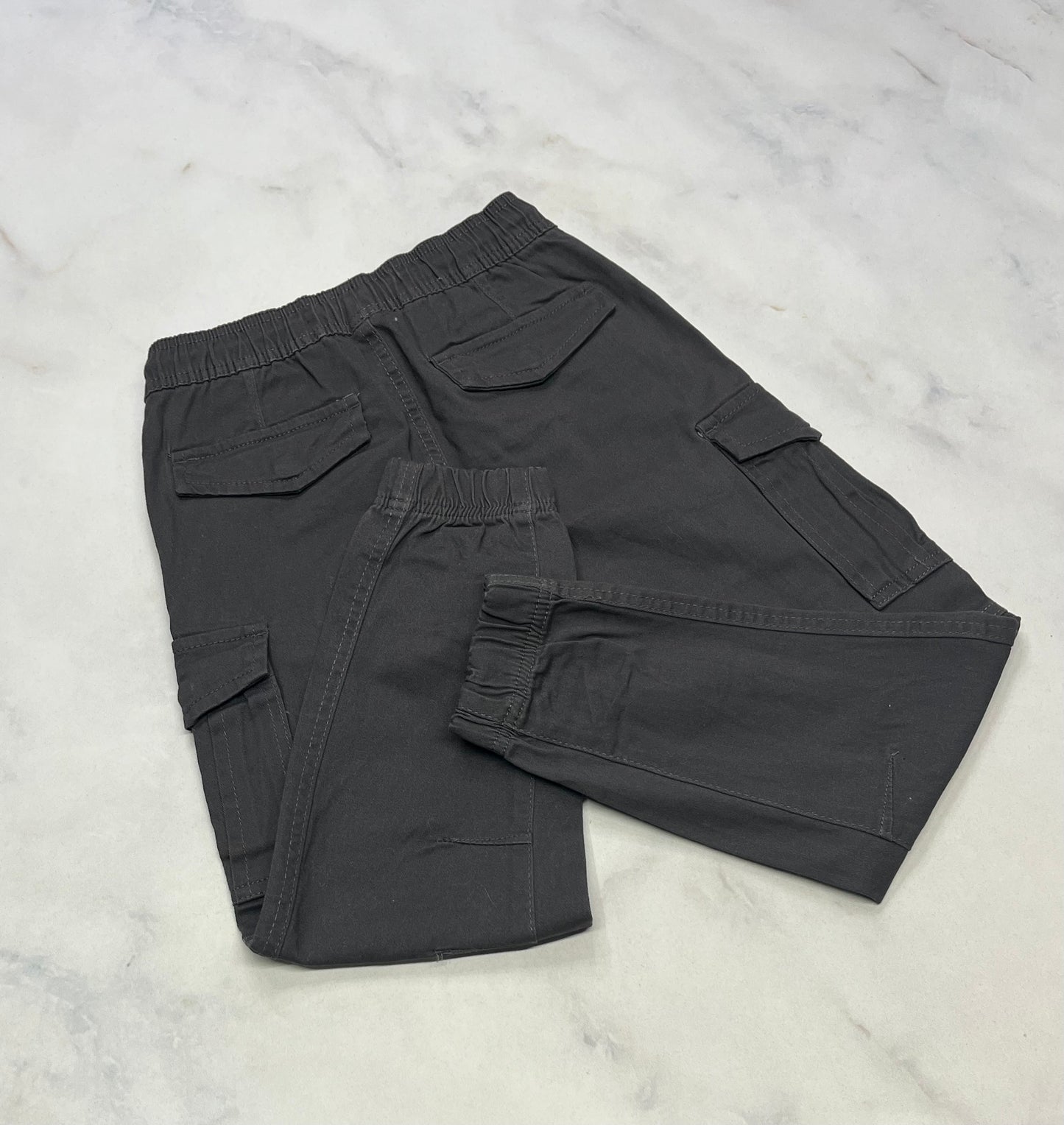 Pantalon : Cargo gris Zoo York neuf! 7-8 ans