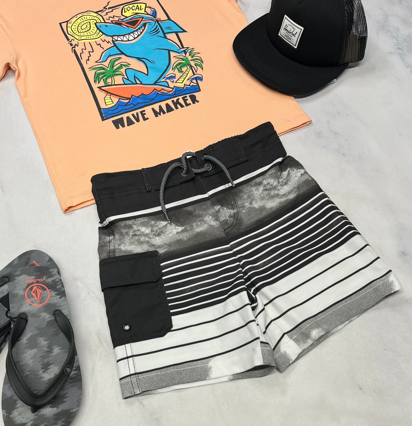💦 Maillot : Tag souple avec taille élastique 6 ans garçon neuf !