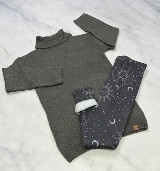 Duo neuf ! Robe Tag verdâtre + 6x neuve + Skinny leg. doubler polar neuf + 6x