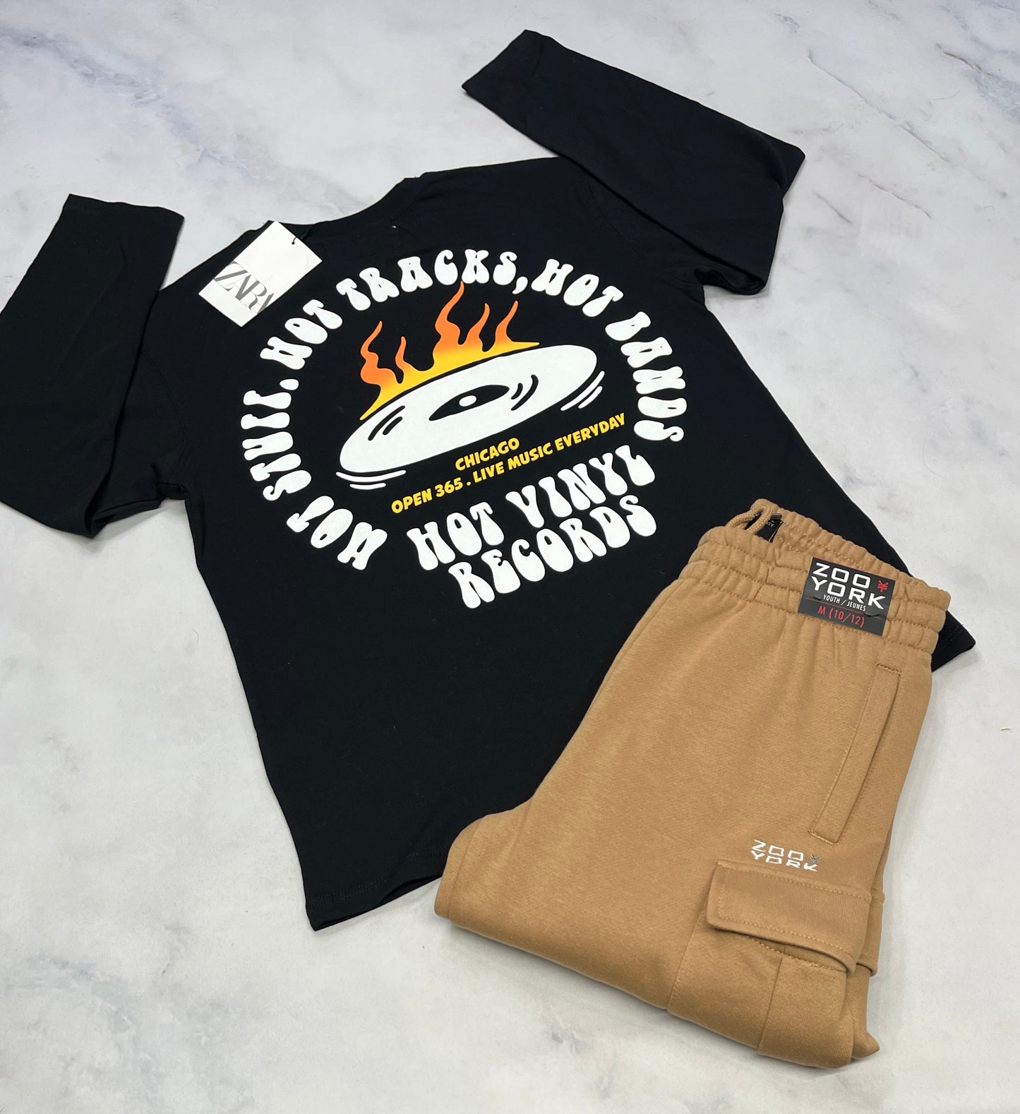 Duo neuf ! ZARA + Zoo Y. 11-12 ans .