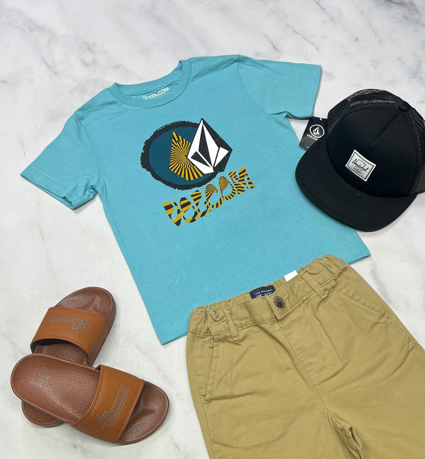 🩵 Volcom : manche courte 4 ans garçon neuf !