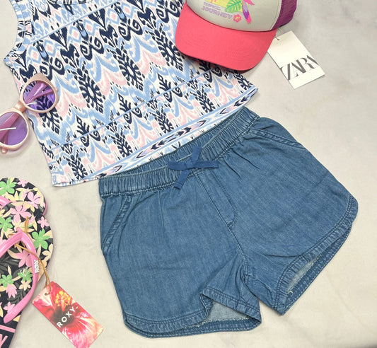 🌴 Short : jeans molle confo 5 ans fille neuve .