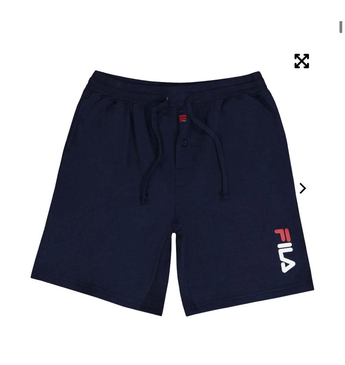 ☀️ Short ouaté Fila : marine neuve ! M( fait 31-32 homme )