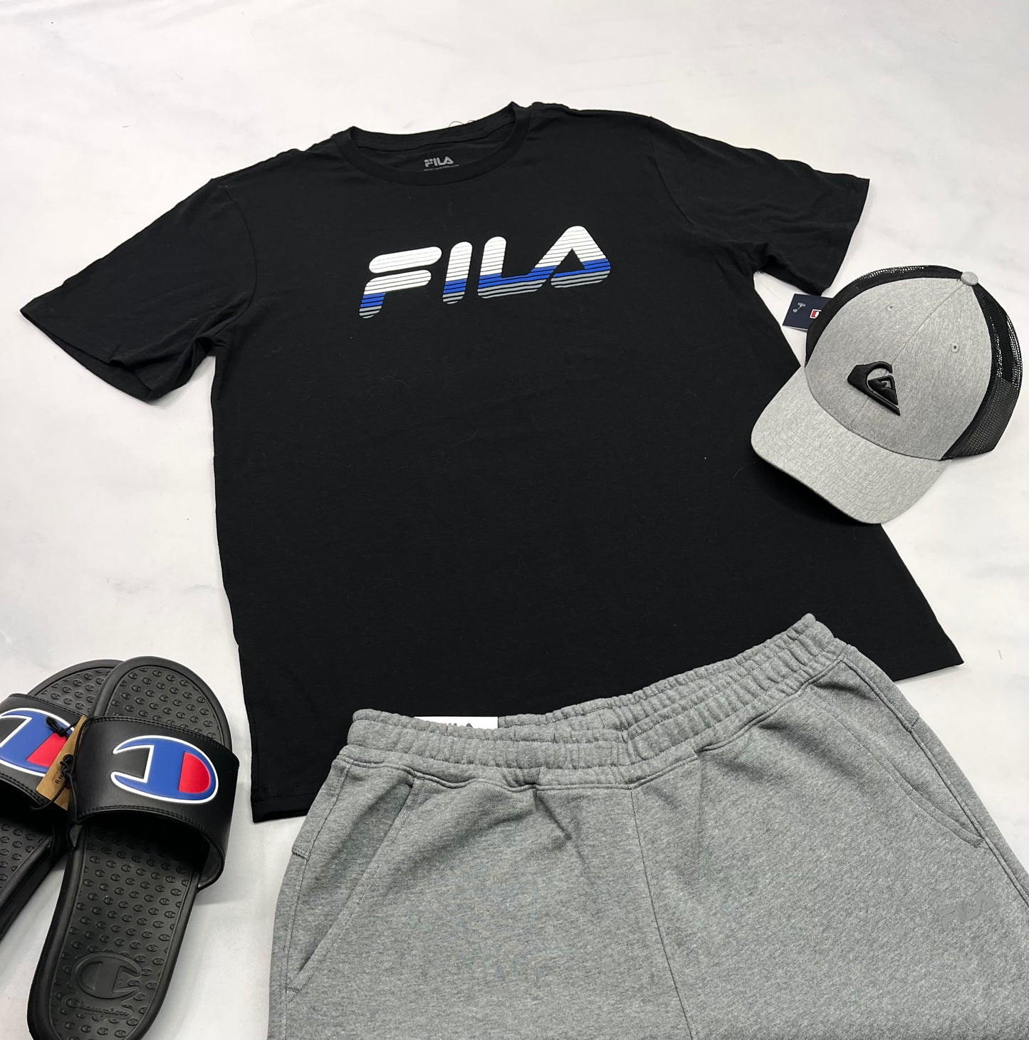 🌴 Fila : T-Shirt L ( fait M/ confo ) homme neuf !