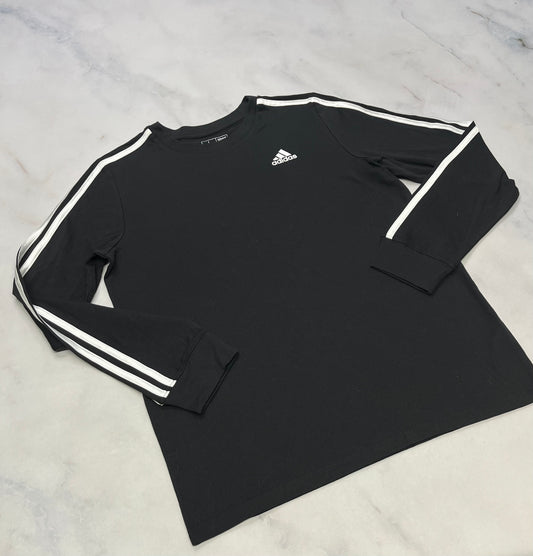 Adidas : Manche longue noir 14-16 ans