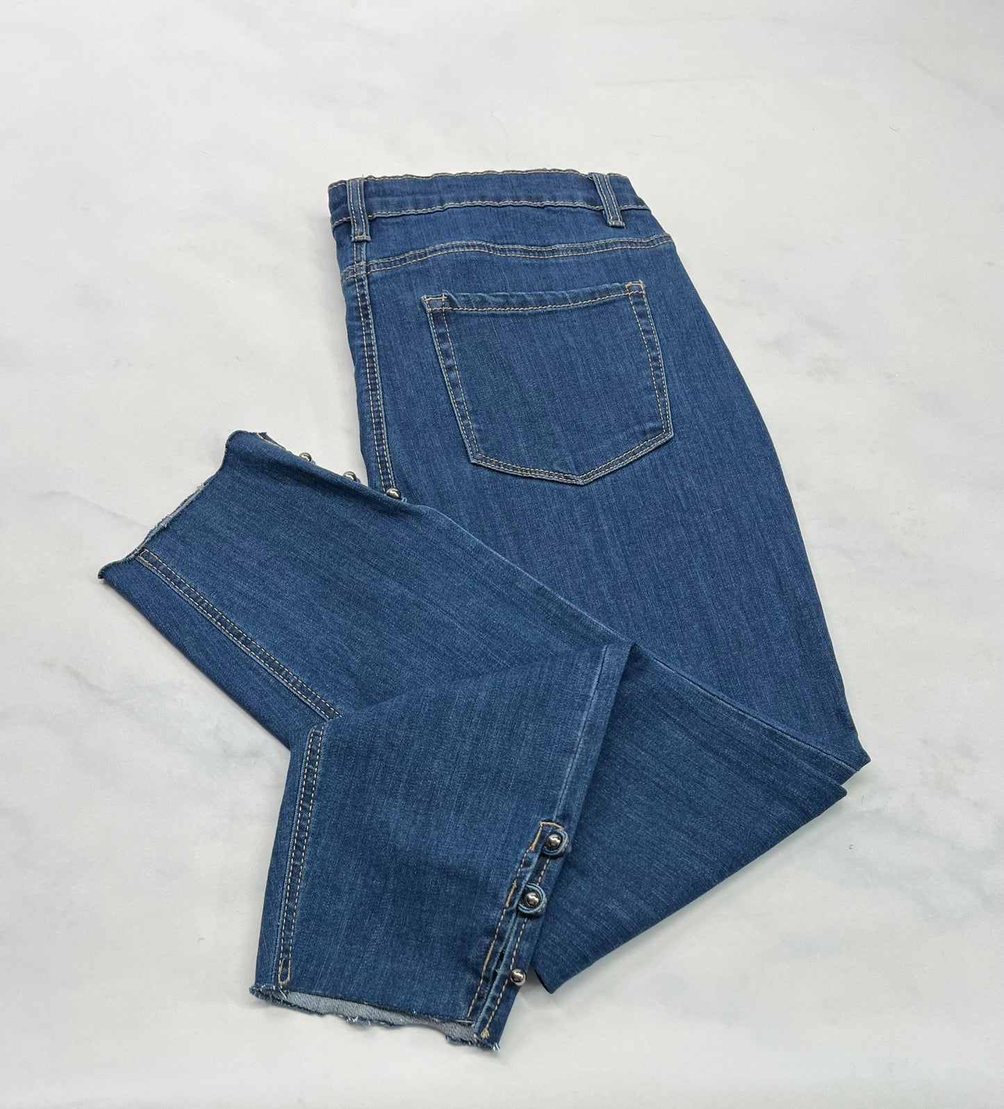 Skinny jeans 7/8 ième 32/12 ans femme .