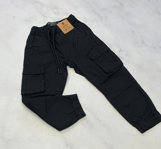 Pantalon cargo : noir mou confo : 4 ans neuf !