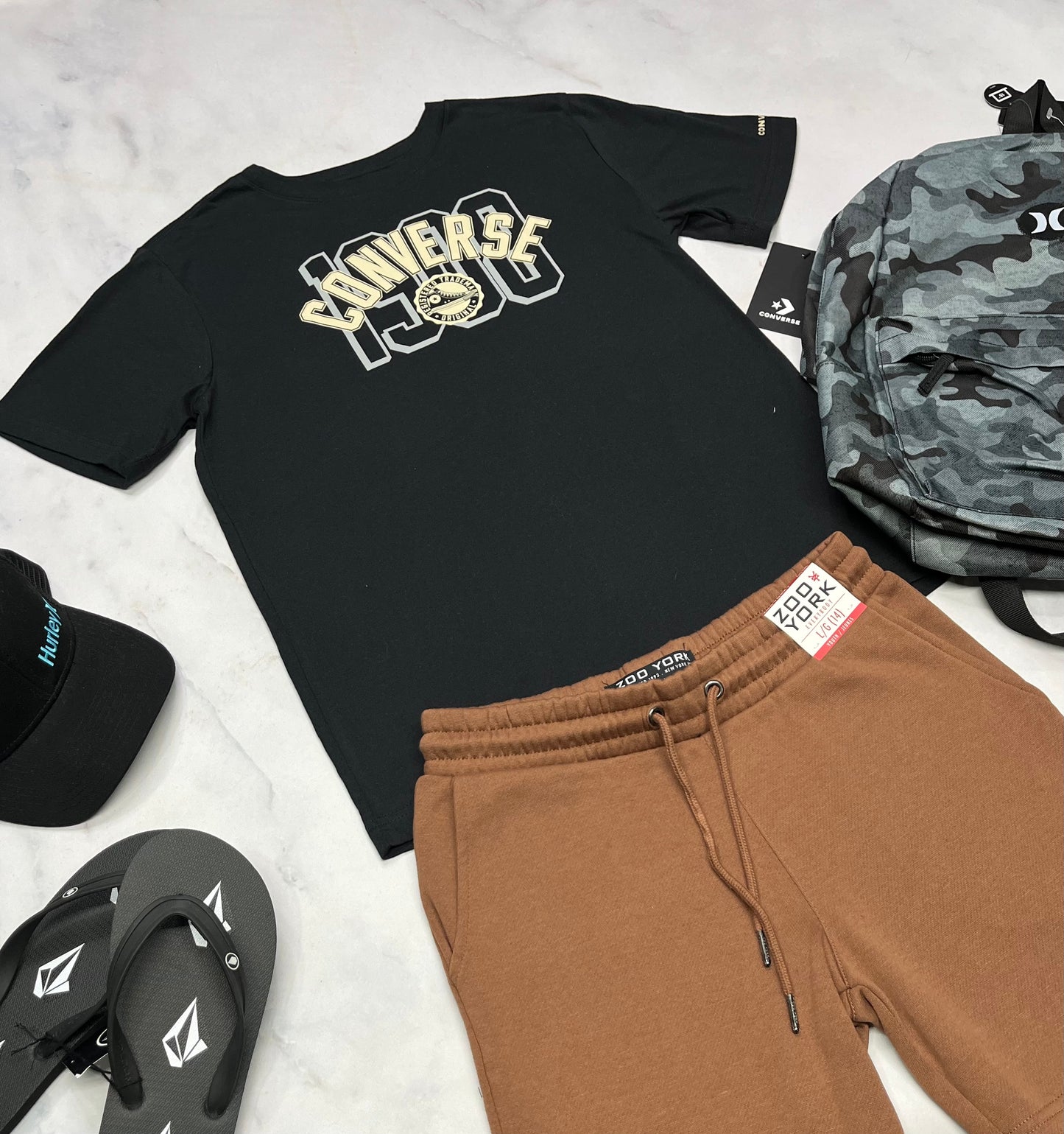 🍂 T-Shirt : Converse 14-16 ans garçon neuf !