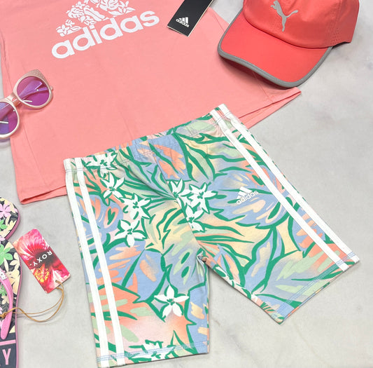 🌴 Cuissard : Adidas en coton stretch 6x fille neuf !